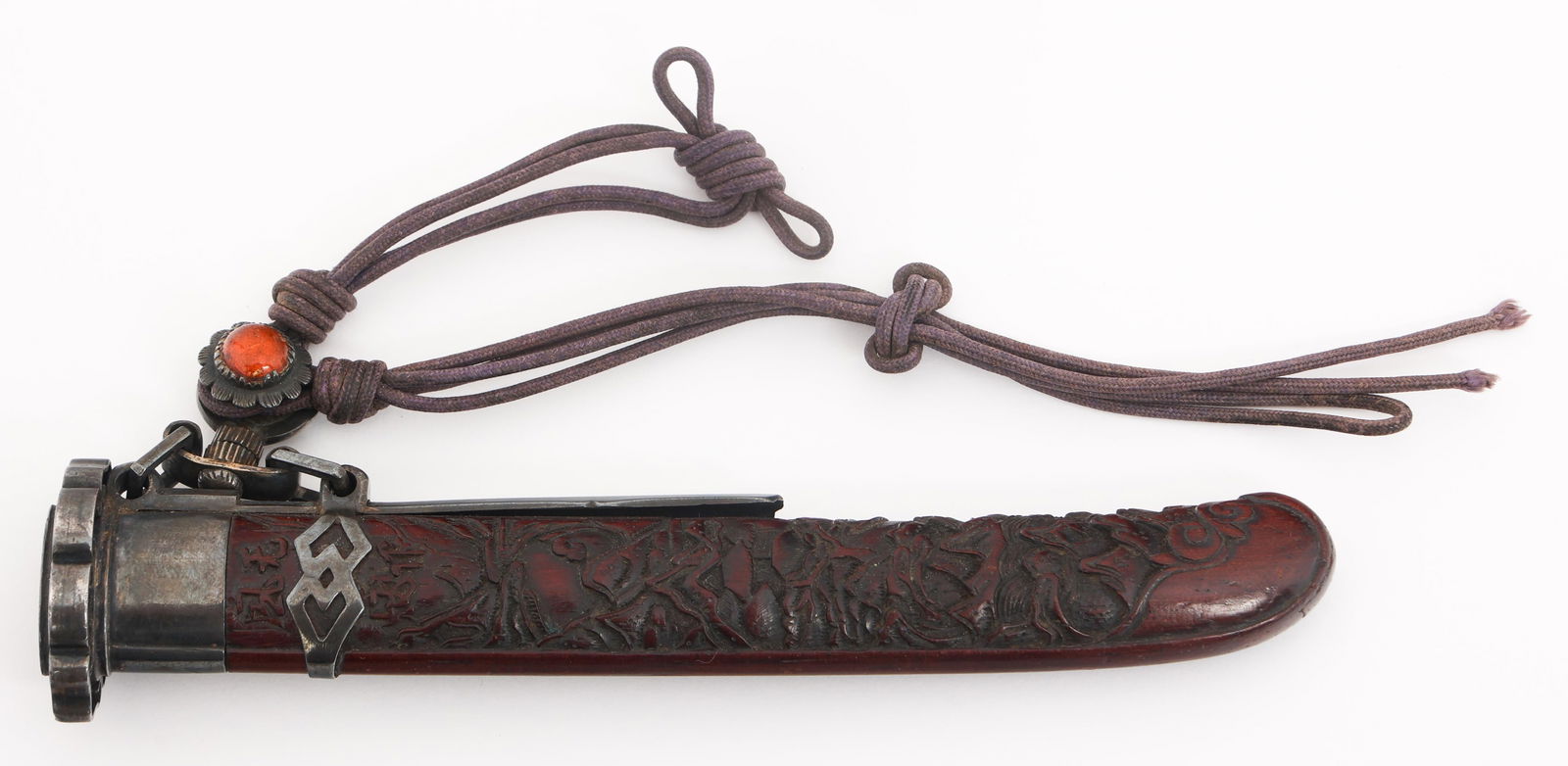 KOREAN EUNJANGDO DAGGER WITH SCABBARD - 17