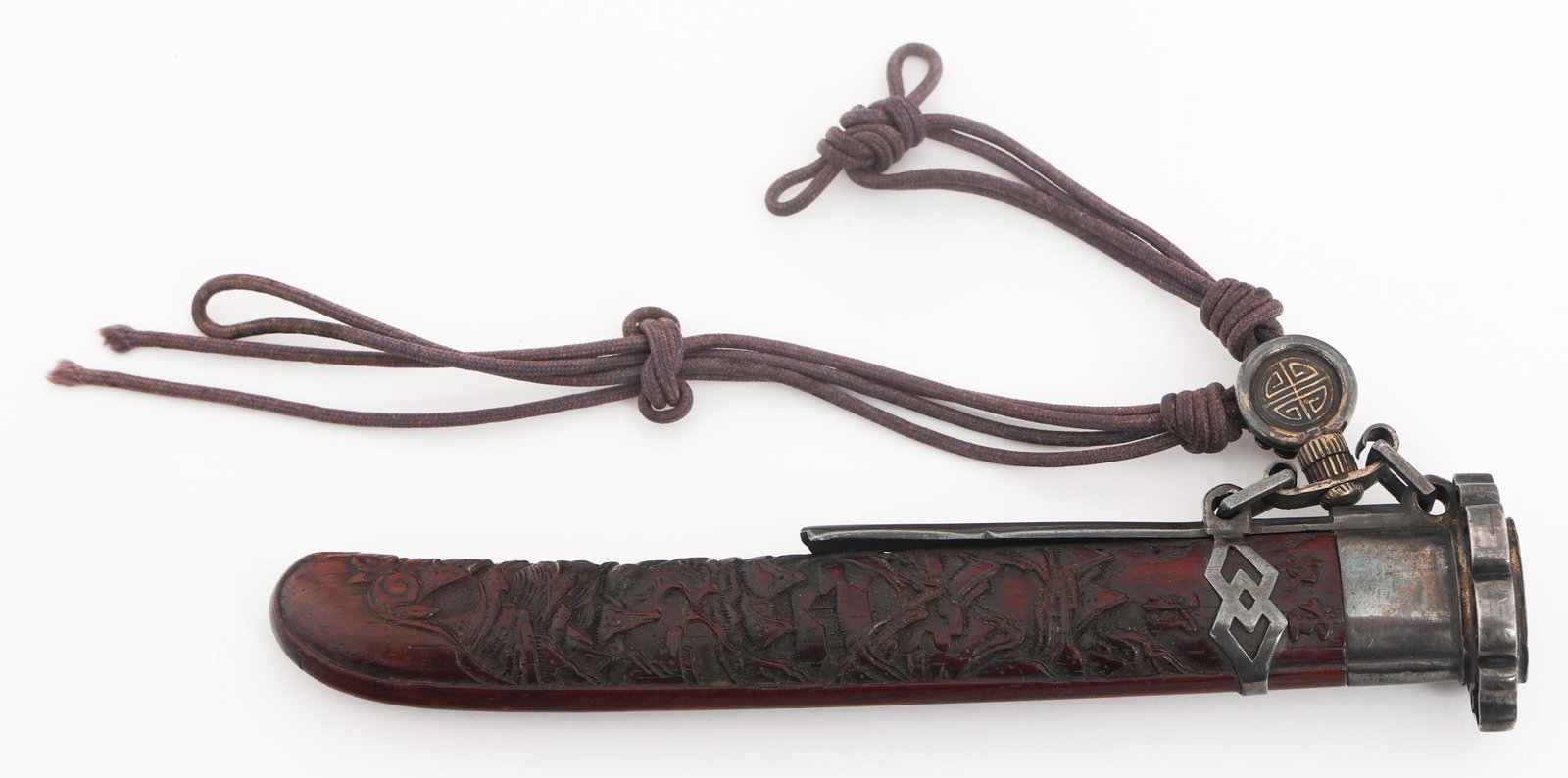 KOREAN EUNJANGDO DAGGER WITH SCABBARD - 18