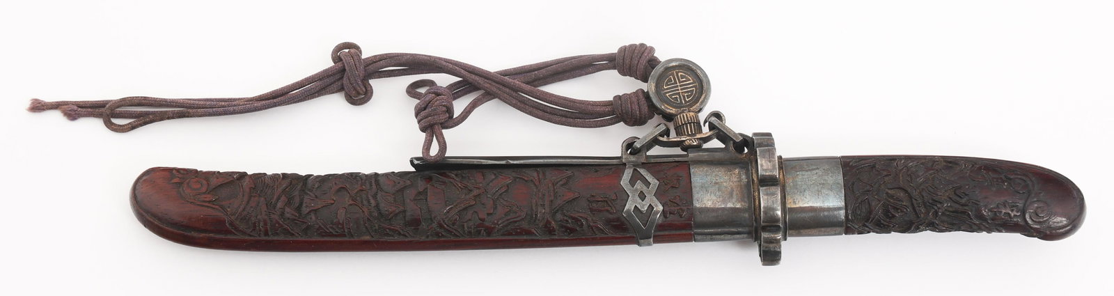 KOREAN EUNJANGDO DAGGER WITH SCABBARD - 4