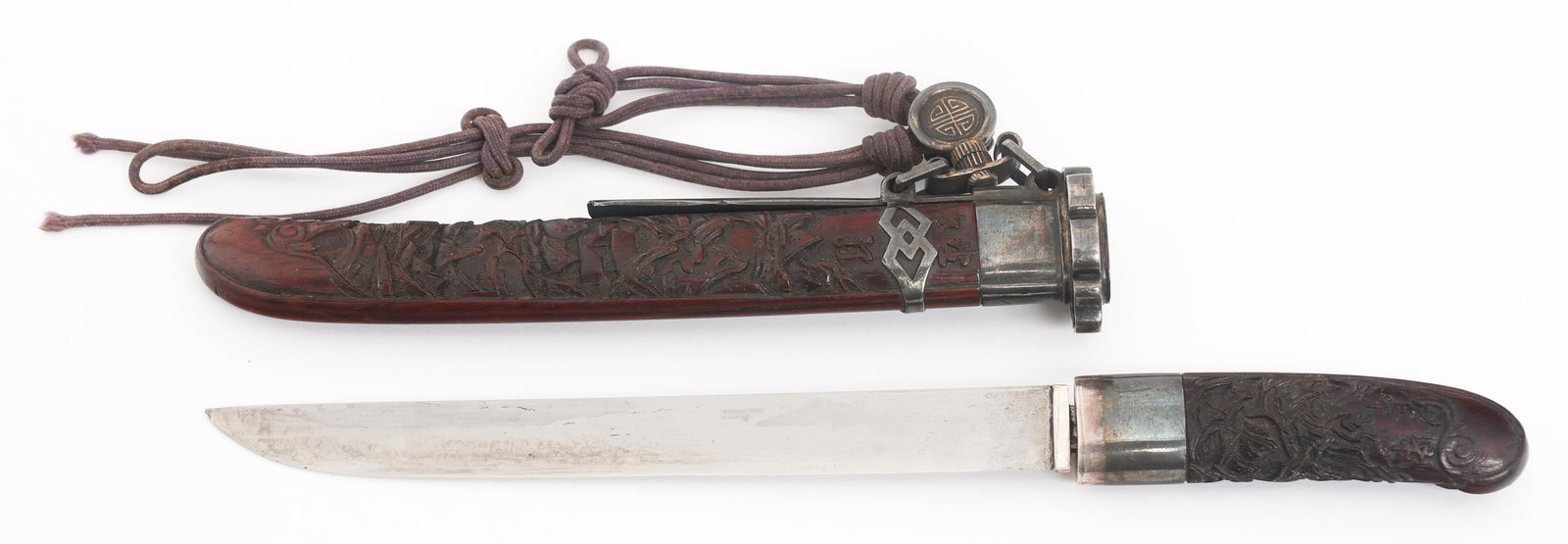 KOREAN EUNJANGDO DAGGER WITH SCABBARD - 6