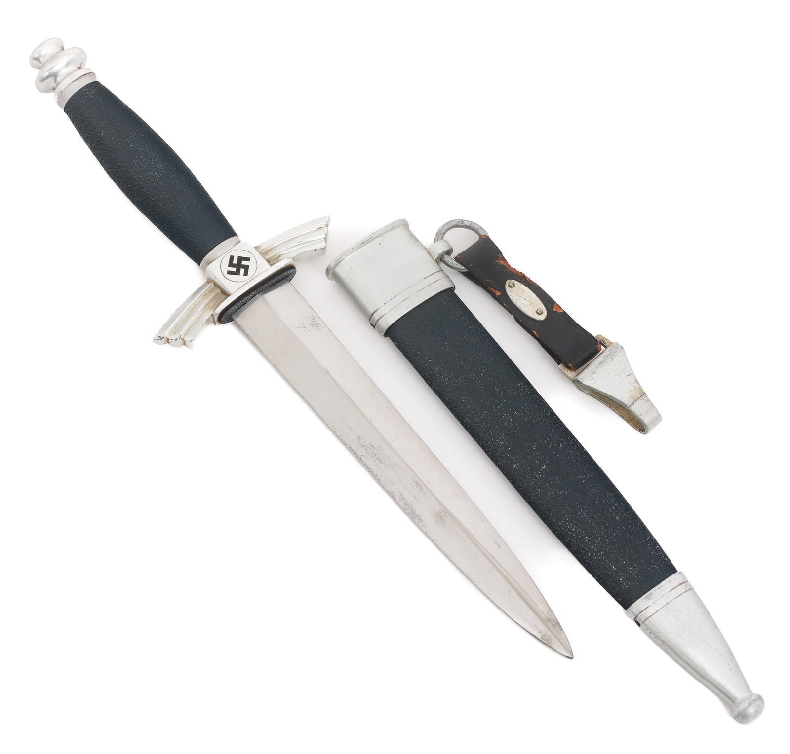 WWII GERMAN NSFK DRESS DAGGER by F & A HELBIG (1 of 15)