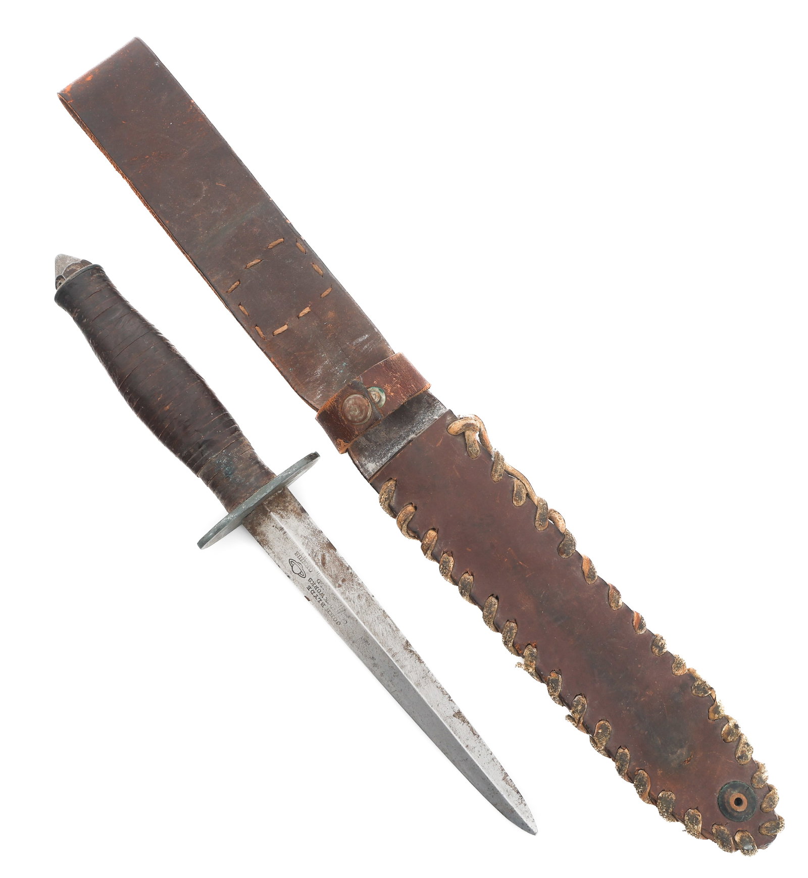 WWII UK THEATER MODIFIED COMMANDO DAGGER - J BLYDE (1 of 15)