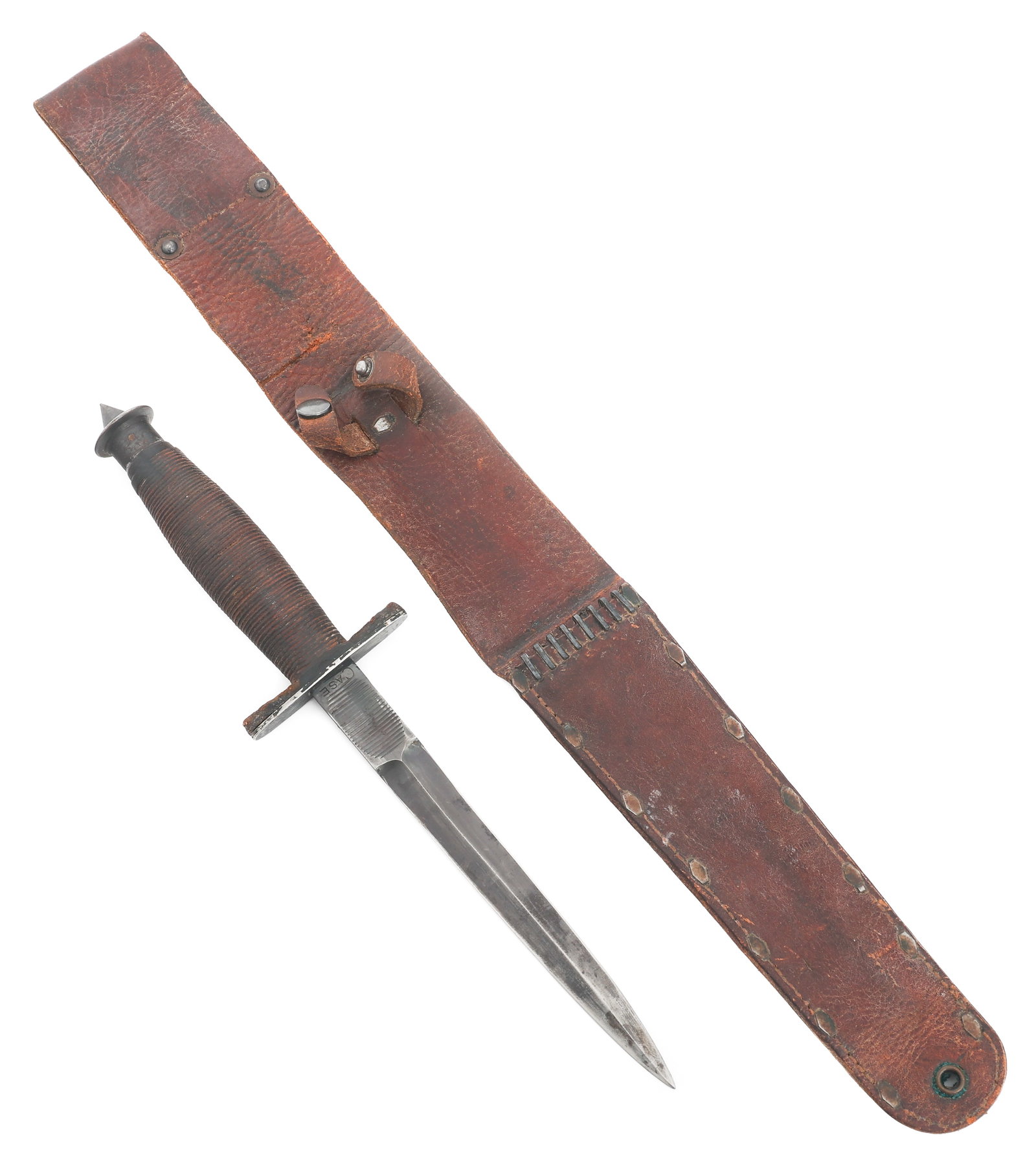 WWII US FSSF V42 CASE STILETTO COMBAT KNIFE (1 of 15)