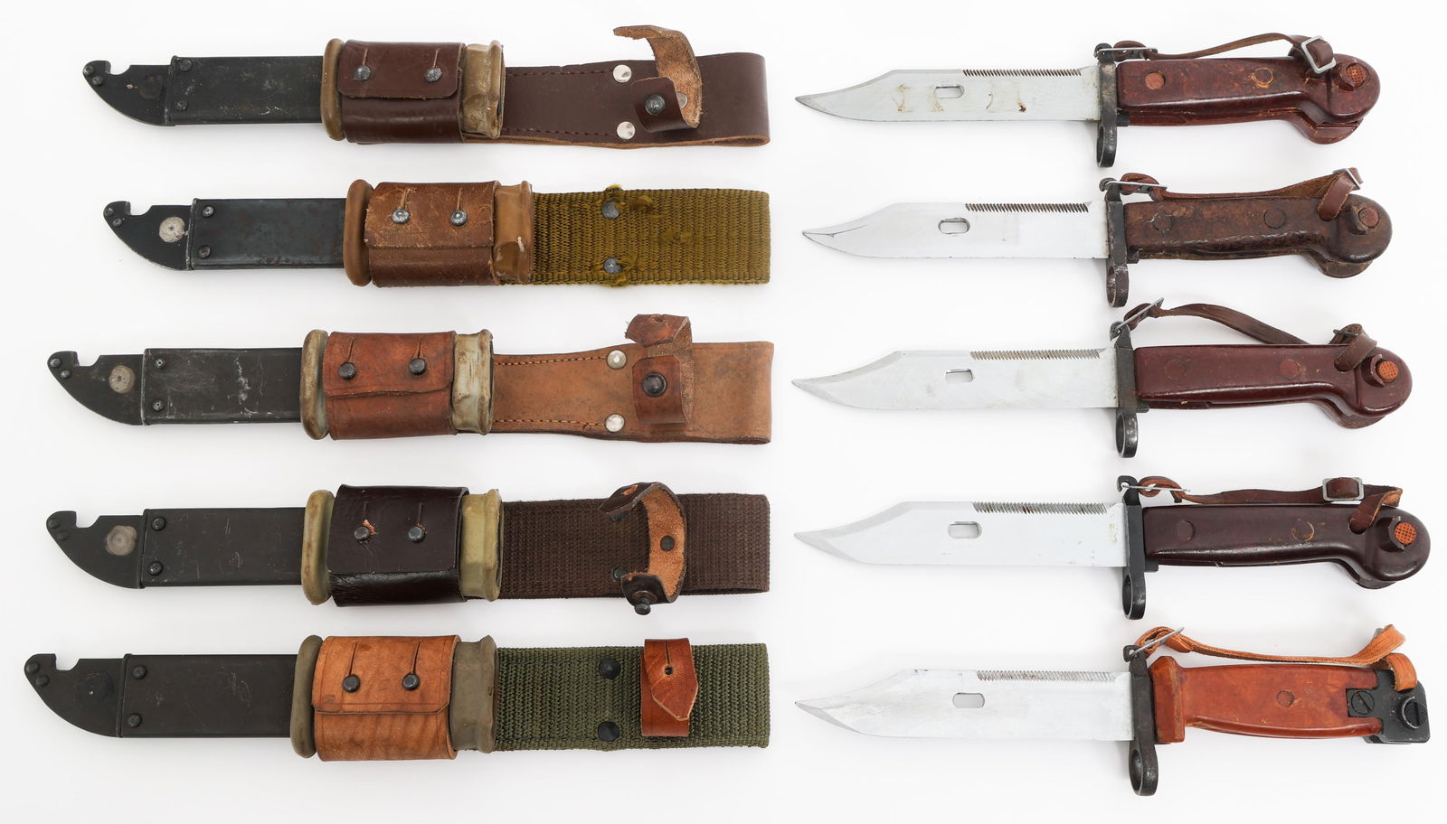 ROMANIAN AKM TYPE 1 & 2 BAYONETS (1 of 18)