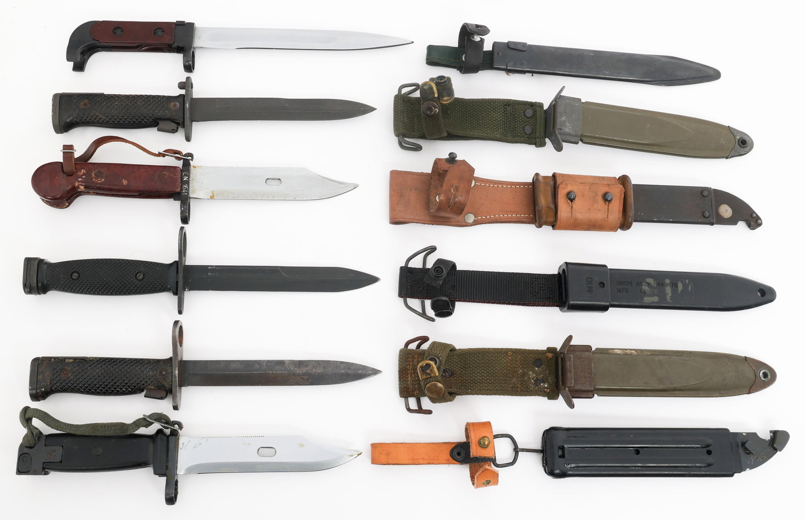 US M5A1, M6, M7 & SOVIET AKM BAYONETS (1 of 20)