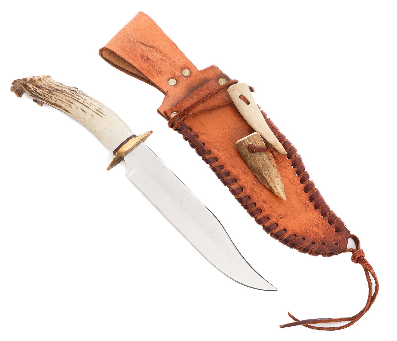 BOWIE KNIFE by KEN RICHARDSON WITH SHEATH (1 of 16)