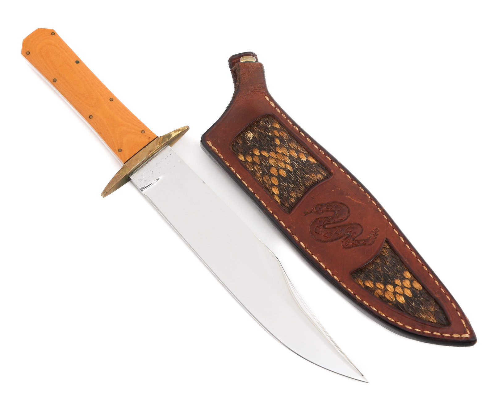 BOWIE KNIFE WITH SHEATH (1 of 15)