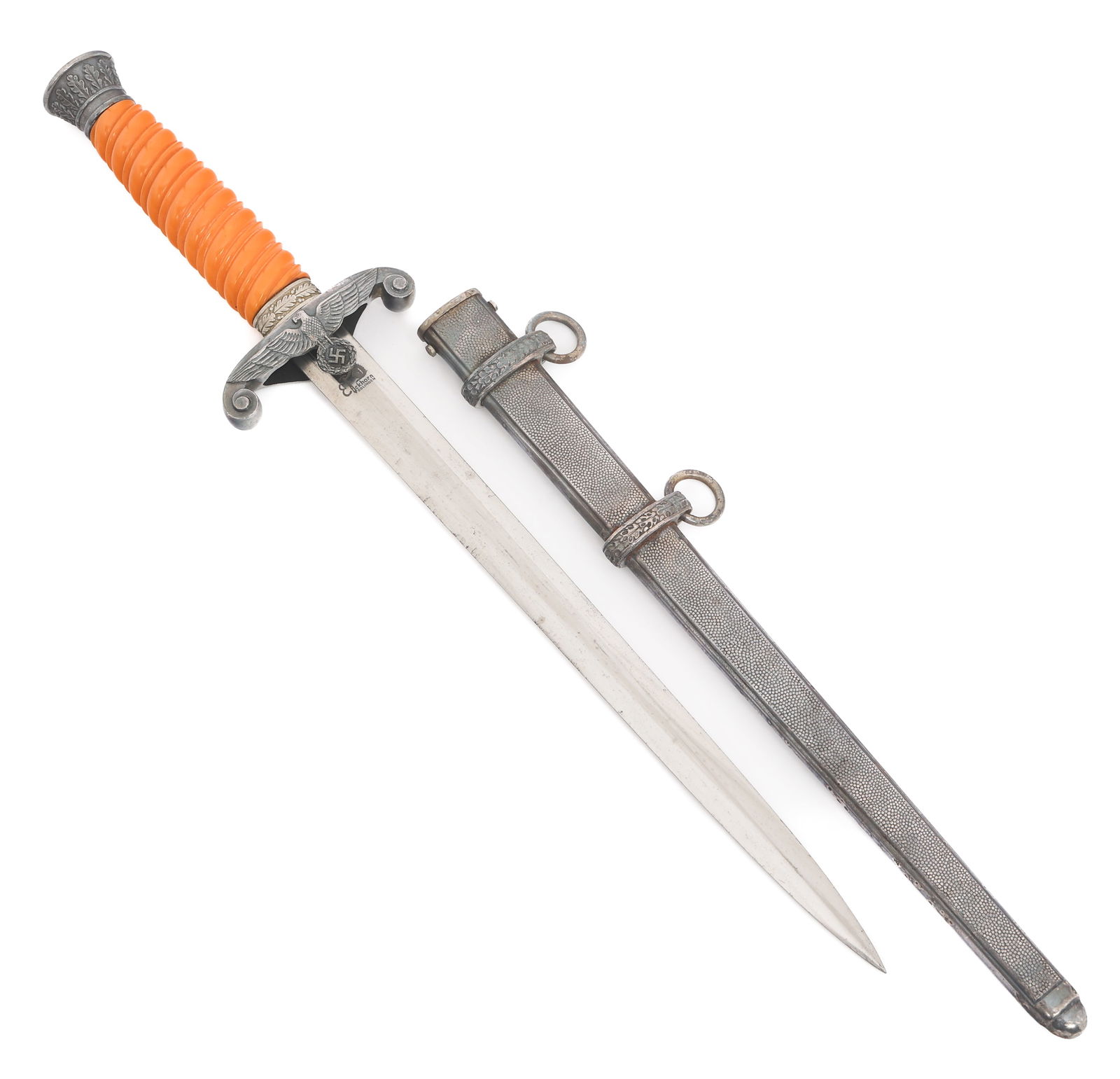 WWII GERMAN HEER M35 PARTS DAGGER by EICKHORN (1 of 16)