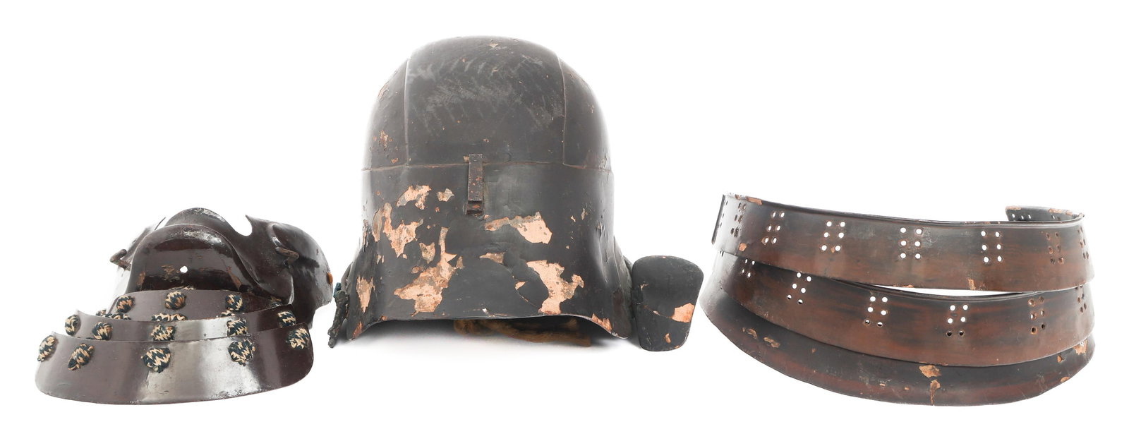 EDO PERIOD JAPANESE SAMURAI KABUTO HELMET (1 of 15)