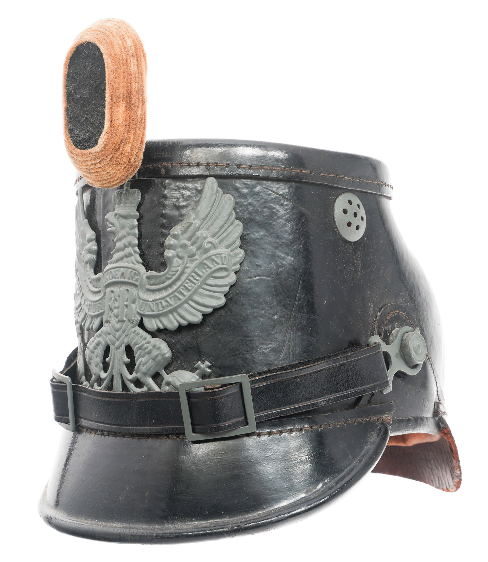 IMPERIAL GERMAN PRUSSIAN JAGER SHAKO (1 of 11)