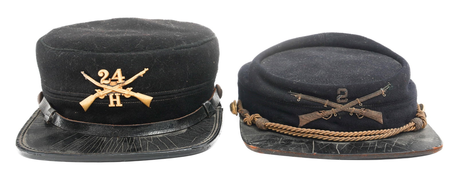 INDIAN WARS US ARMY INFANTRY M1872 & M1895 KEPIS (1 of 13)