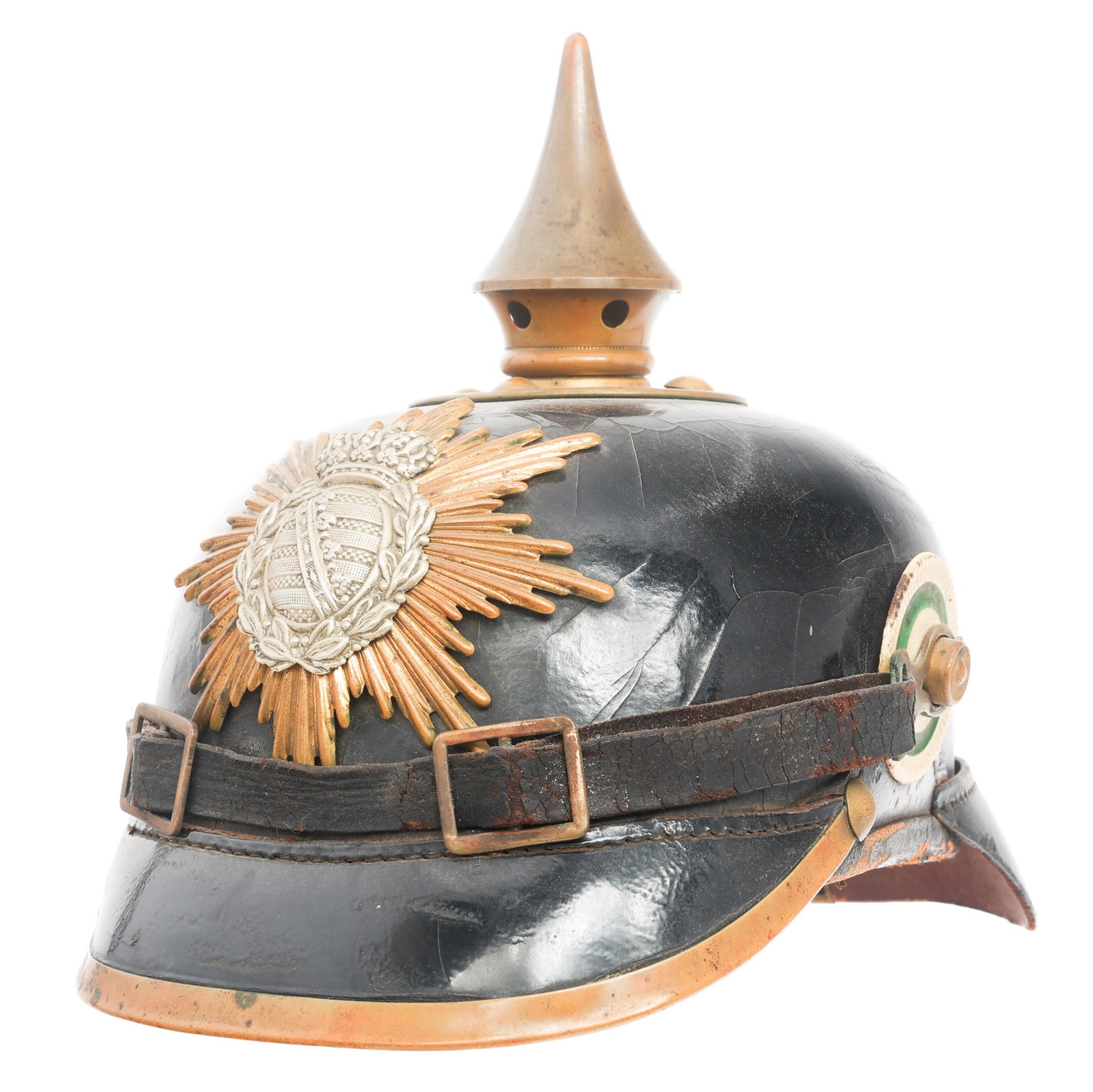 IMPERIAL GERMAN SAXON M1895 PICKELHAUBE (1 of 11)