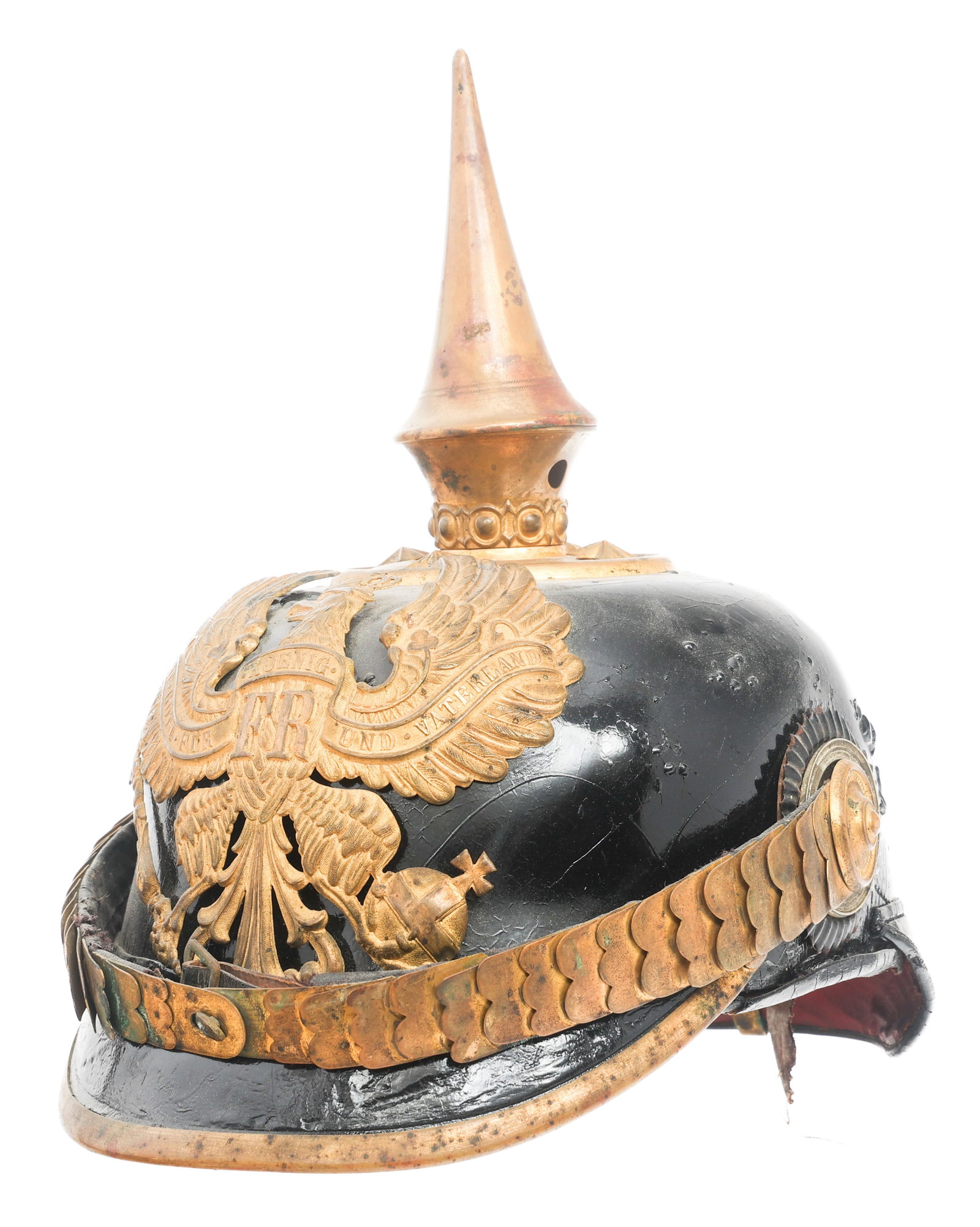 IMPERIAL GERMAN PRUSSIAN OFFICER M1891 PICKELHAUBE (1 of 11)