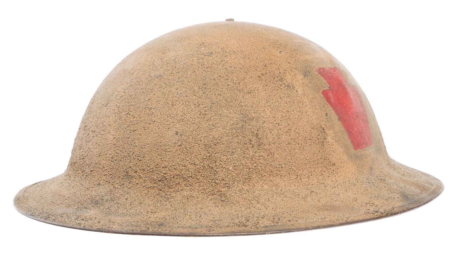 WWI US ARMY AEF 28th INFANTRY DIV COMBAT HELMET (1 of 13)