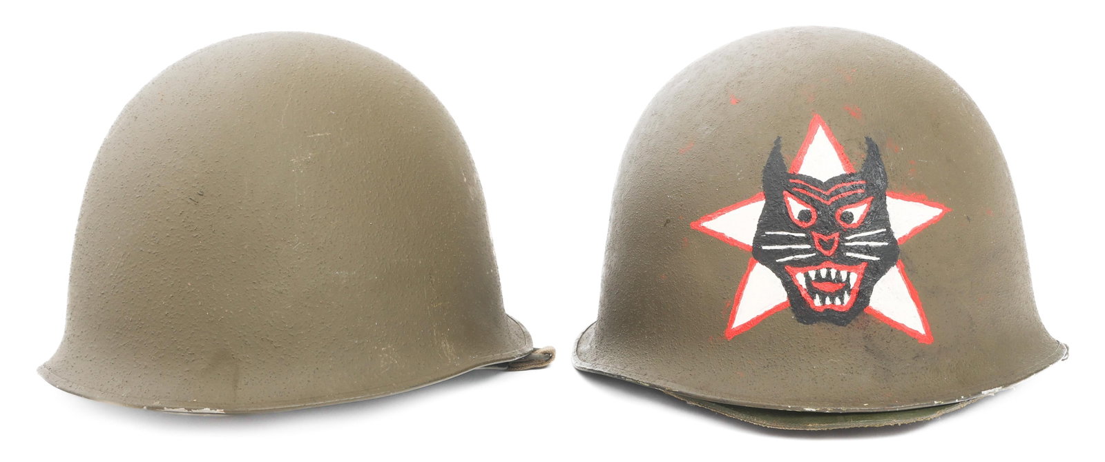 INDOCHINA WAR ARVN PAINTED M51 HELMETS (1 of 18)