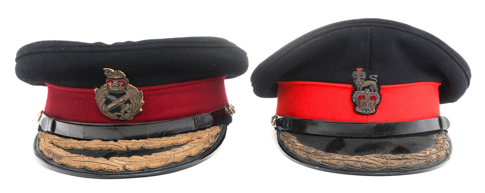 COLD WAR UK ARMY GENERAL OFFICER VISOR CAPS (1 of 14)