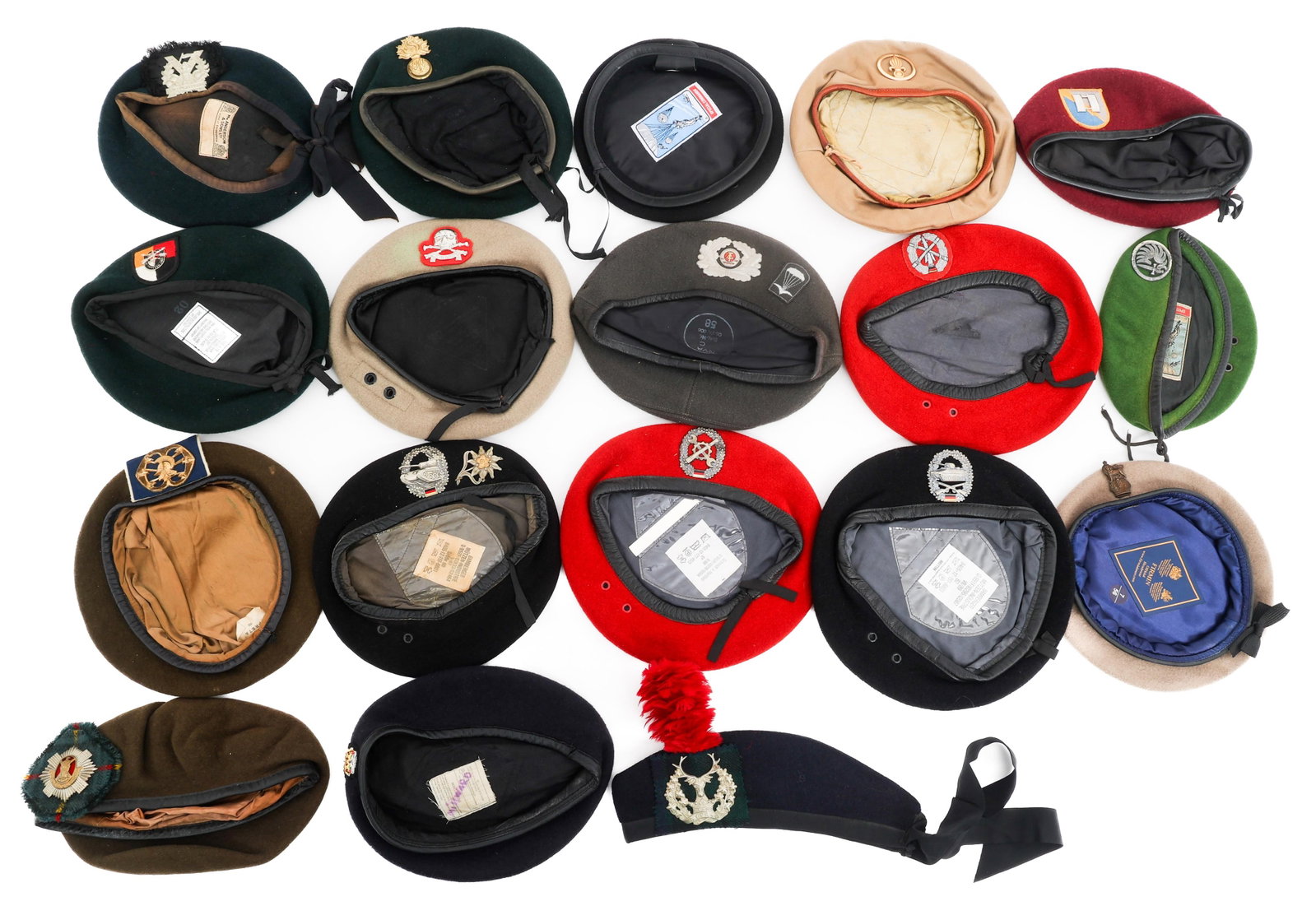 COLD WAR US & EUROPEAN ARMED FORCES BERETS (1 of 17)
