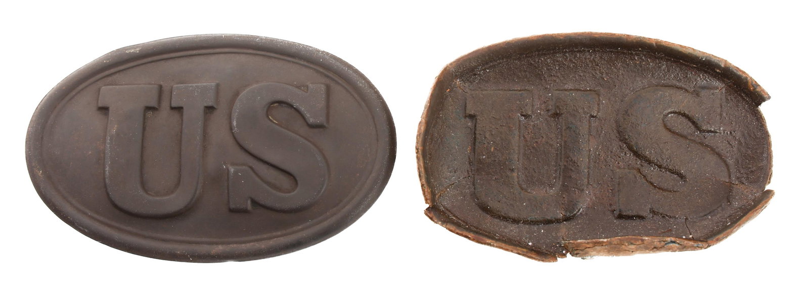 CIVIL WAR US UNION DUG BELT BUCKLES (1 of 6)