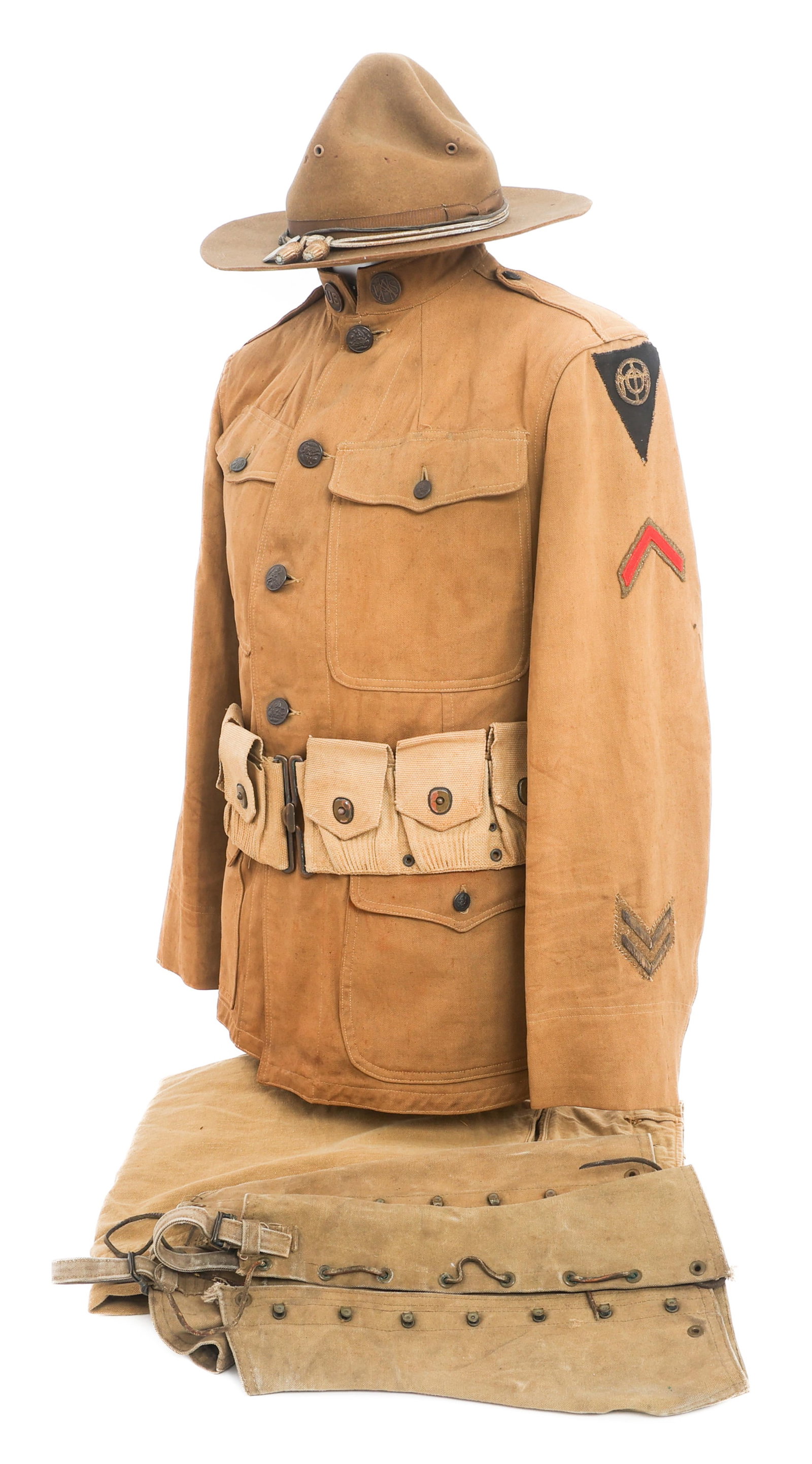 WWI US AEF 83rd INFANTRY DIV. SERGEANT UNIFORM (1 of 20)