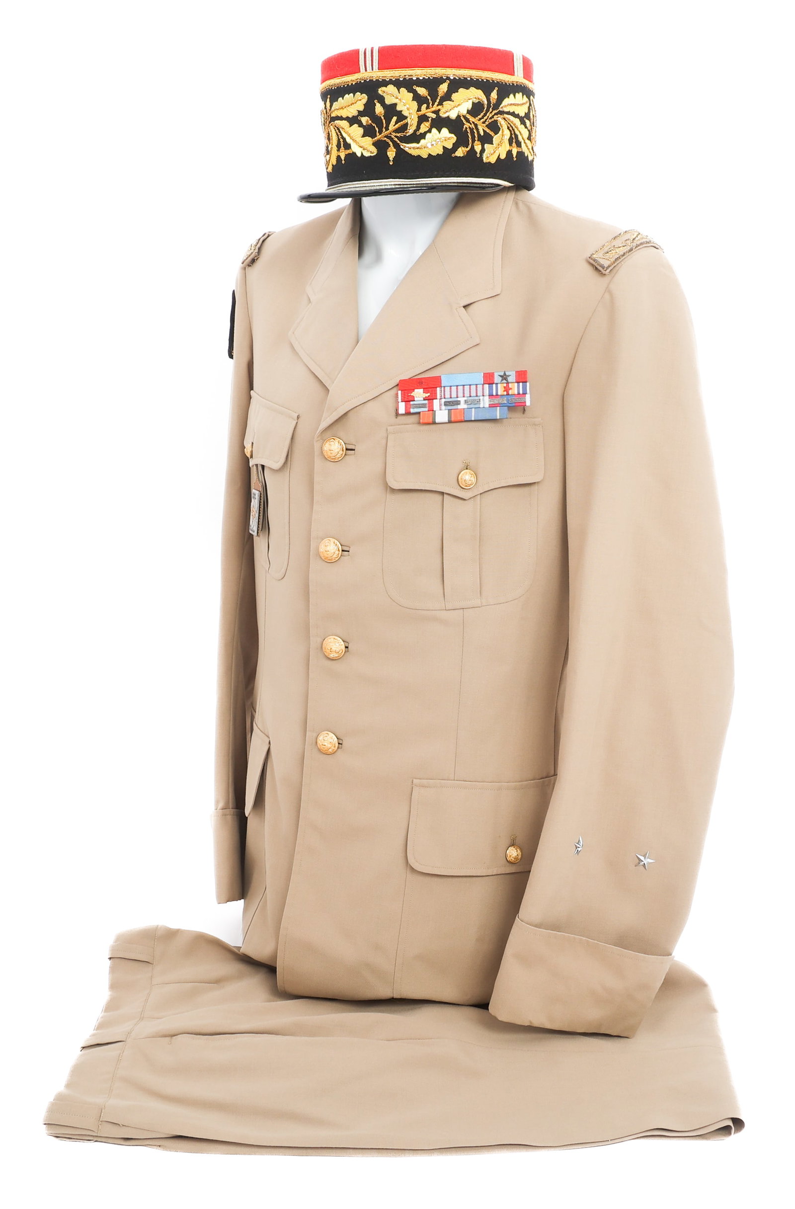 COLD WAR FRENCH 10th ARMOR DIV GENERAL UNIFORM (1 of 20)