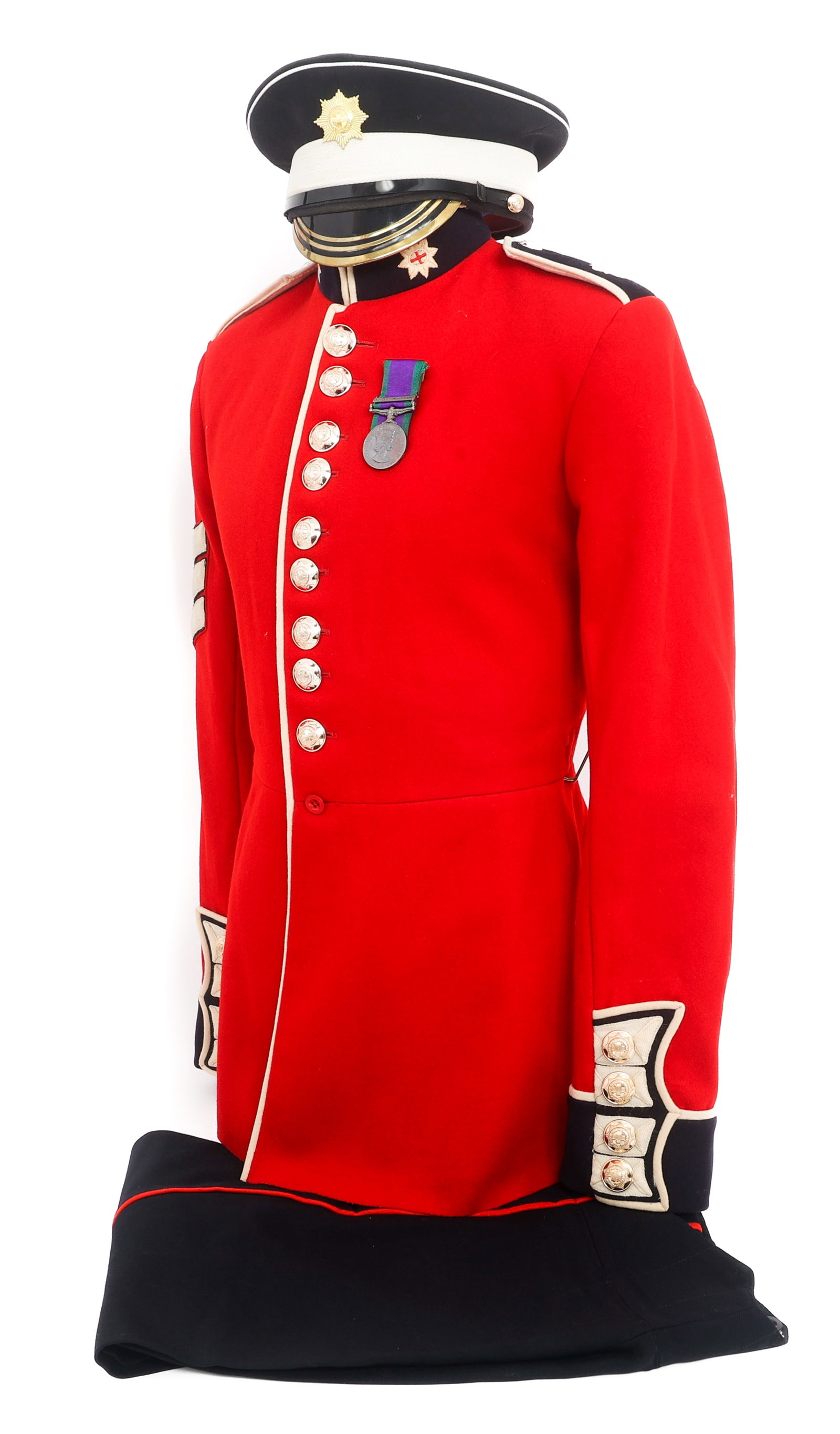 BRITISH COLDSTREAM GUARDS SGT PARADE UNIFORM (1 of 20)