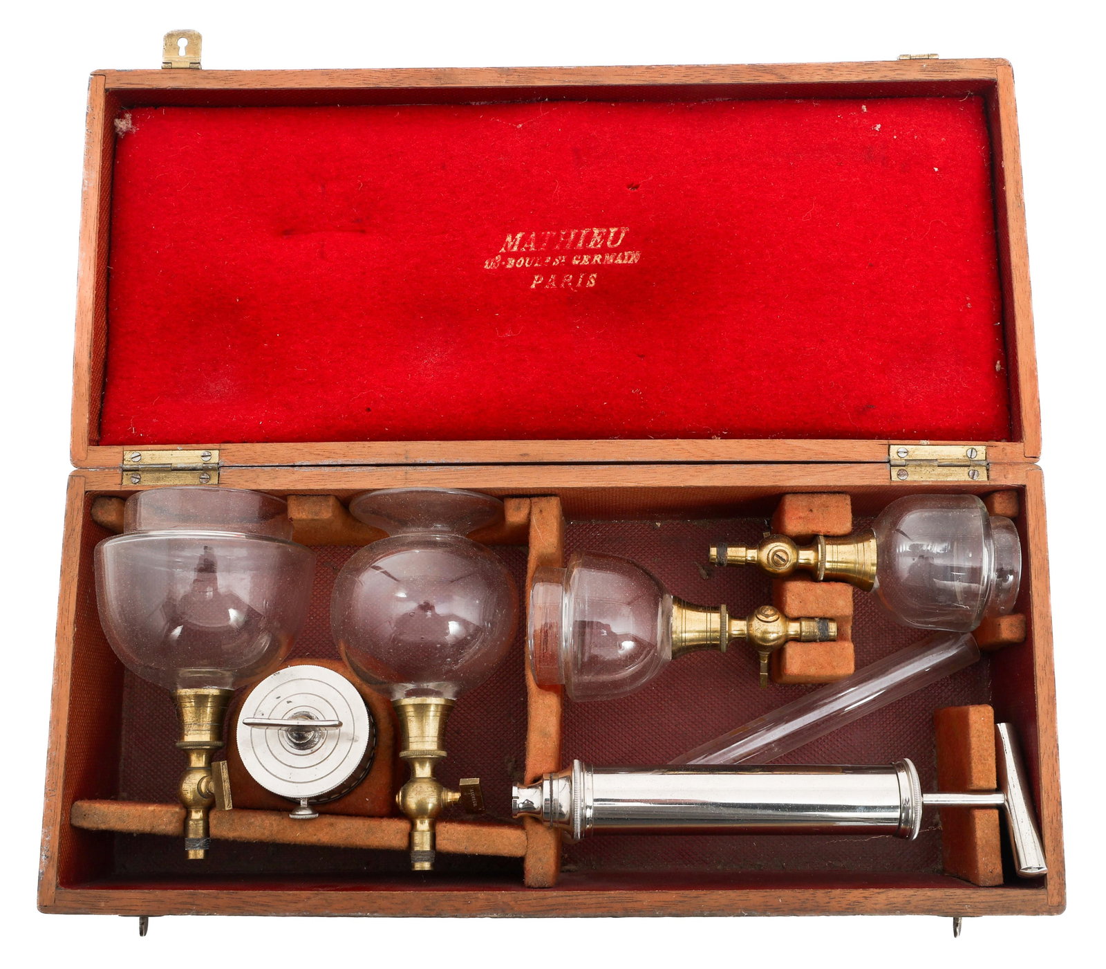 19th C. BLOODLETTING SET (1 of 7)