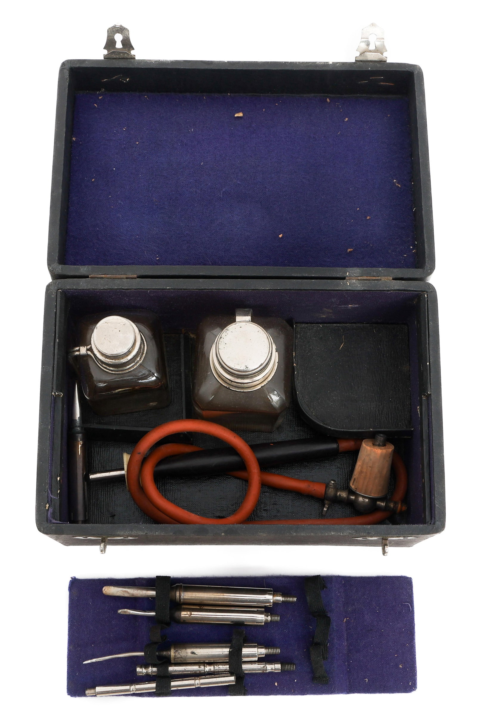 19th CENTURY MEDICAL CAUTERIZING SET (1 of 6)
