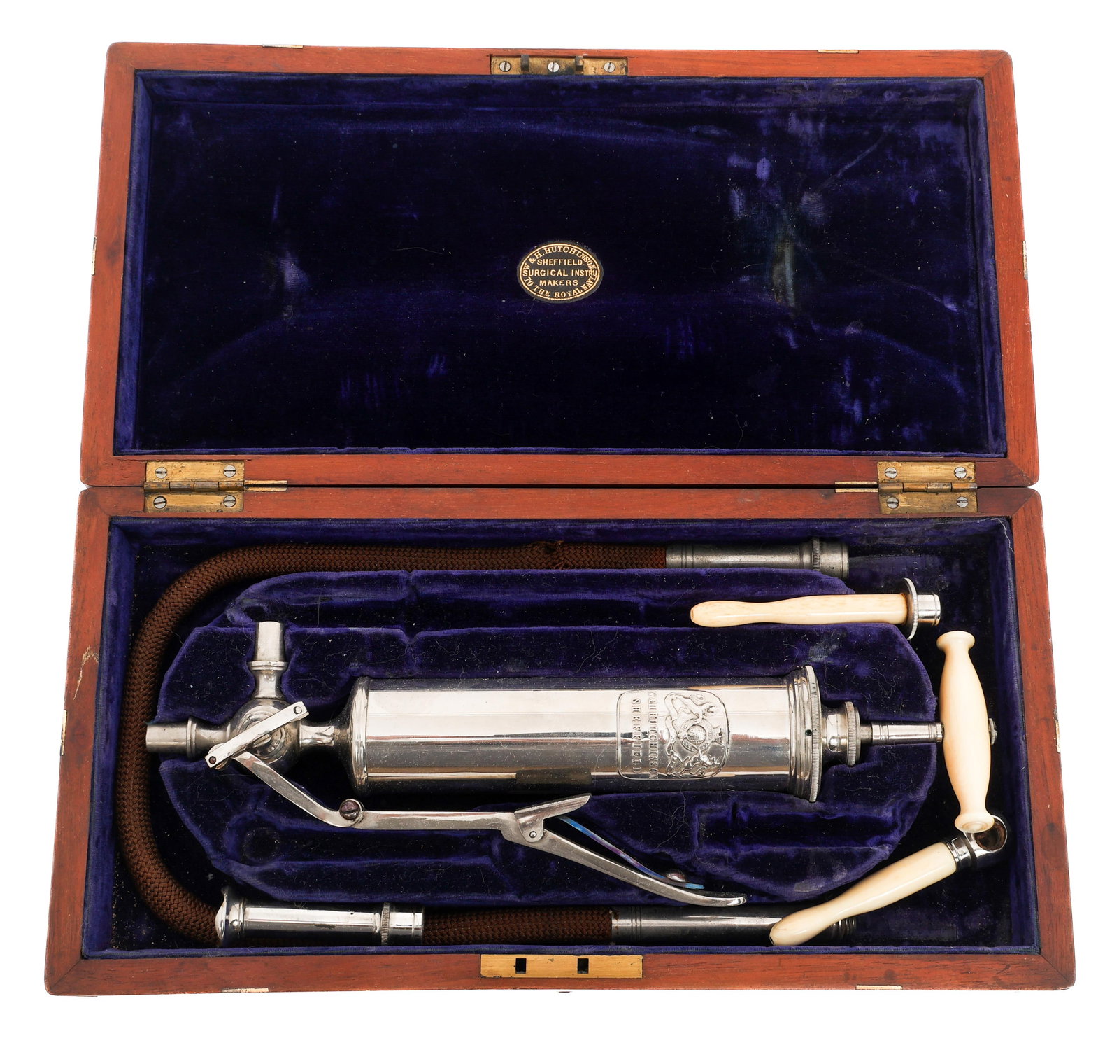 19th C. BRITISH NAVAL SURGEONS PUMP SET (1 of 8)