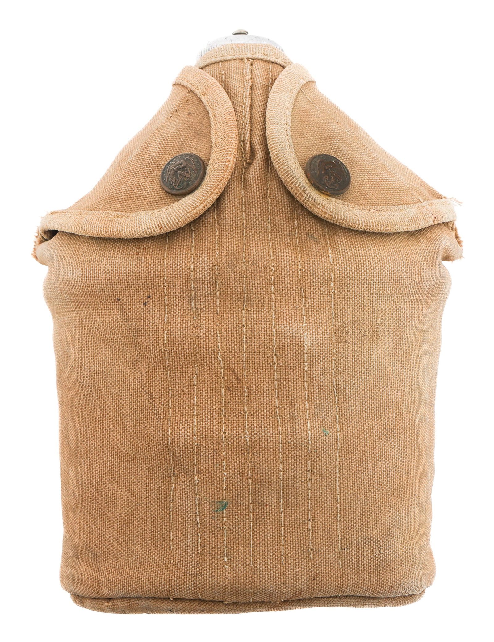WWI USMC EAGLE SNAPS CANTEEN WITH BELLEAU WOOD ART (1 of 11)