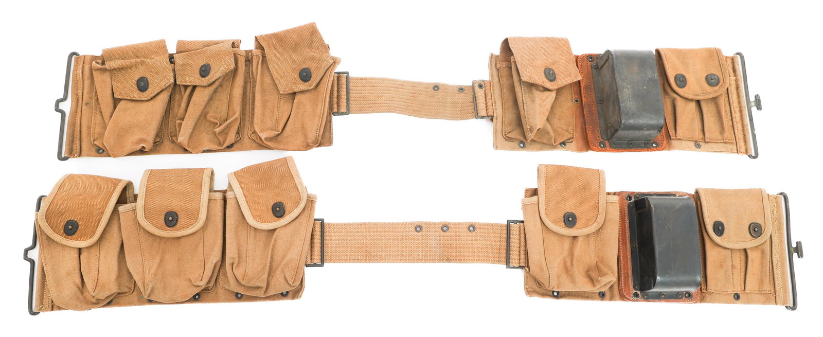 WWI US BAR M1918 MACHINE GUNNERS BELTS (1 of 16)