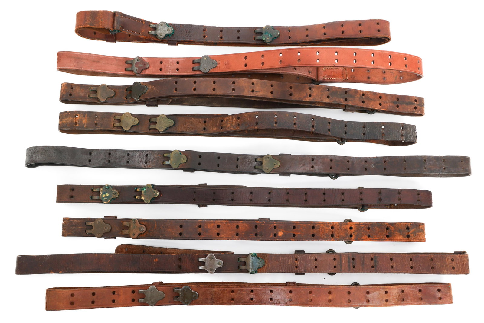 WWI - WWII US ARMED FORCES M1907 RIFLE SLINGS (1 of 17)