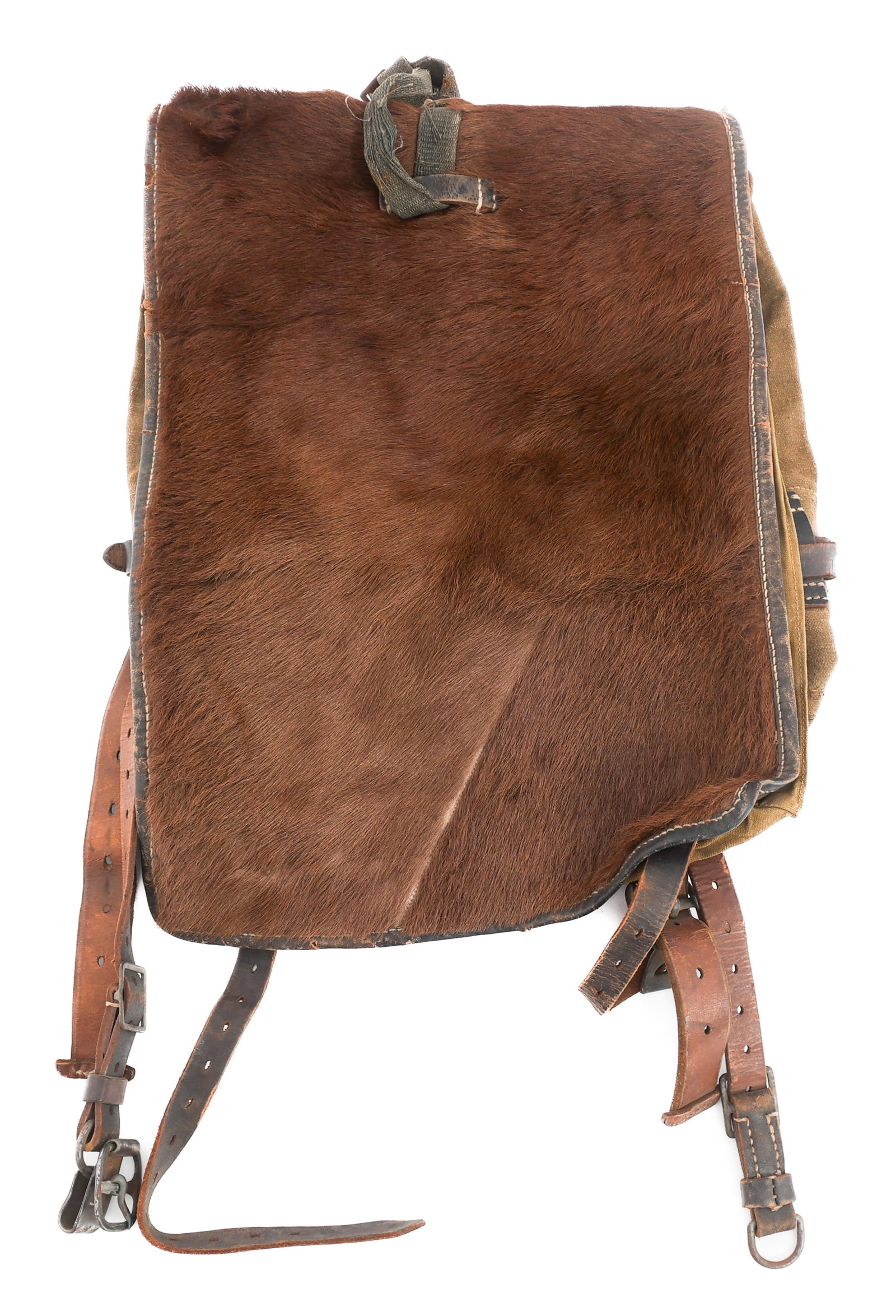 WWII GERMAN ARMY TORNISTER FUR BACKPACK (1 of 10)