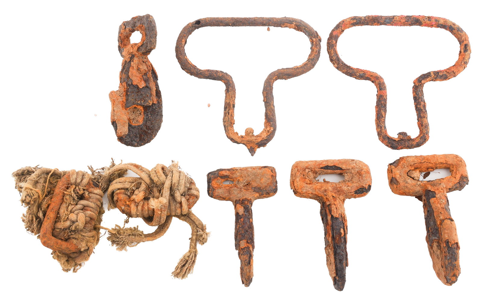 WWII US D-DAY 101st AIRBORNE DUG PARACHUTE RIGGING (1 of 10)