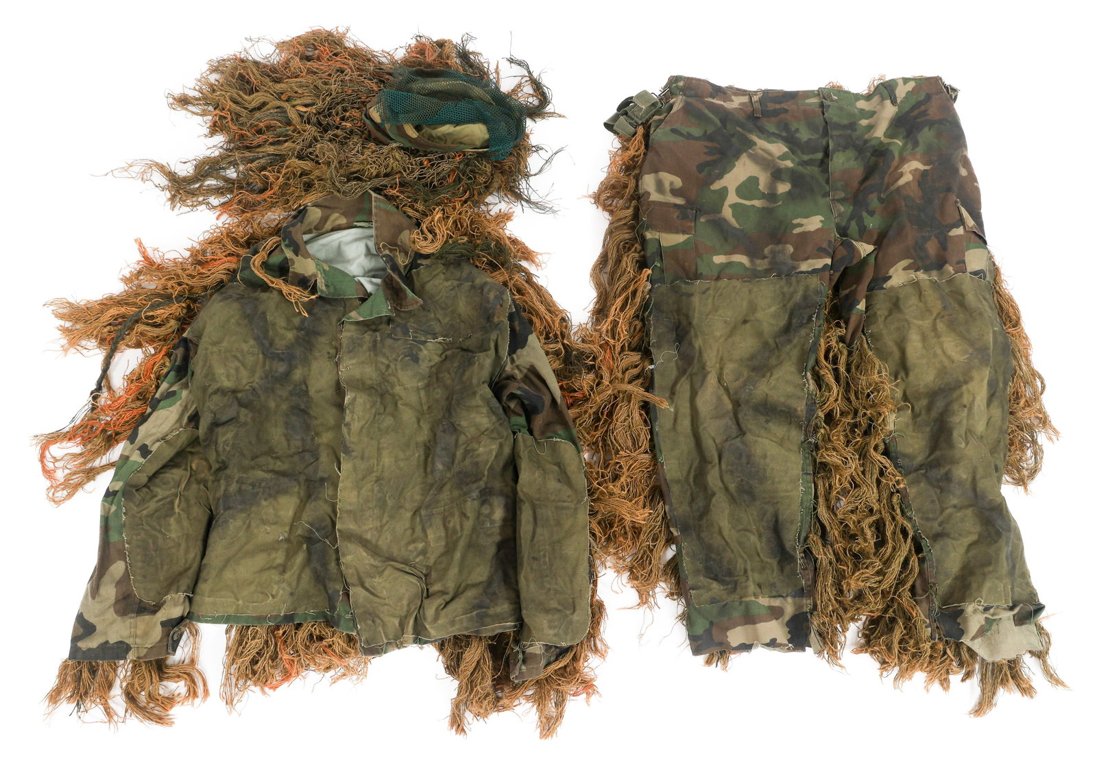 1980s US ARMY SNIPER CUSTOM MADE GHILLIE SUIT (1 of 12)