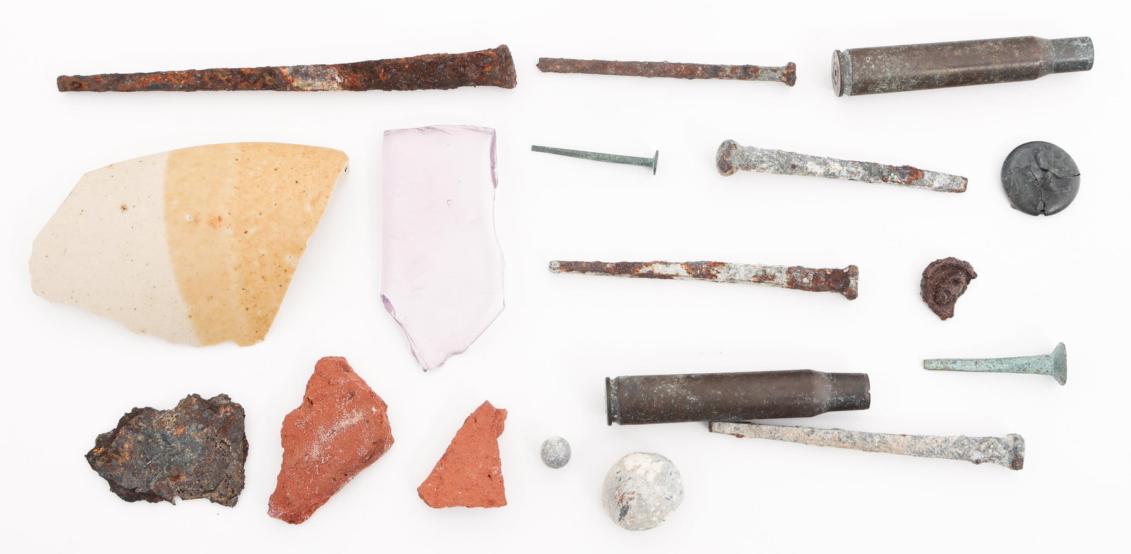 INDIAN WARS - WWII US SHIP ISLAND, MS DUG RELICS (1 of 6)