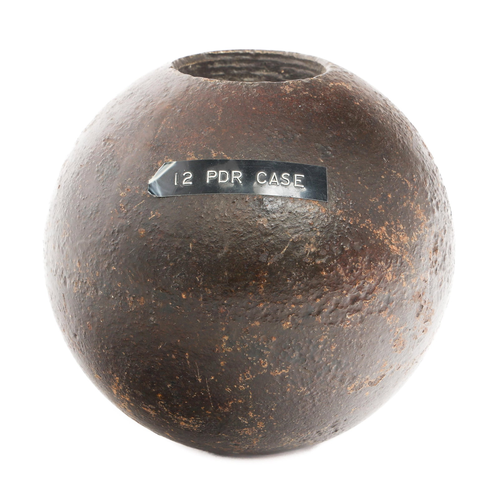 19th C. BRITISH 12 POUNDER CANNON BALL (1 of 5)
