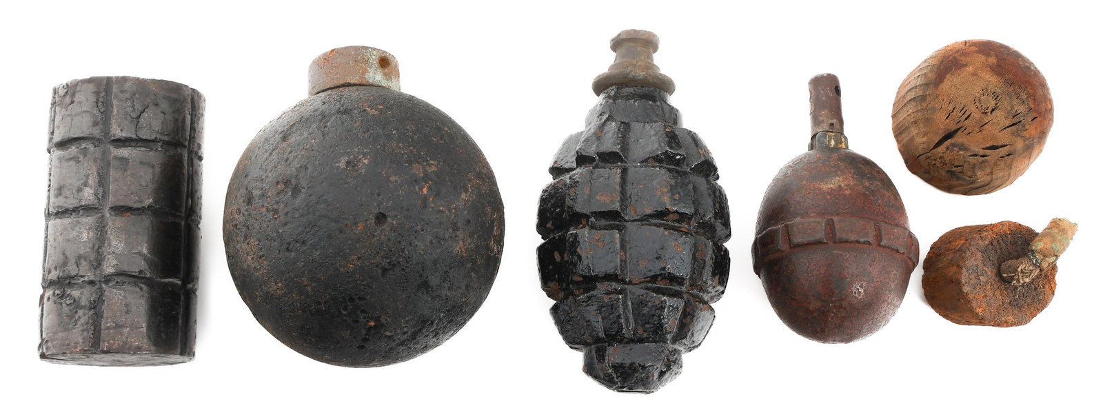 WWI FRENCH, GERMAN, & BRITISH HAND GRENADES (1 of 10)