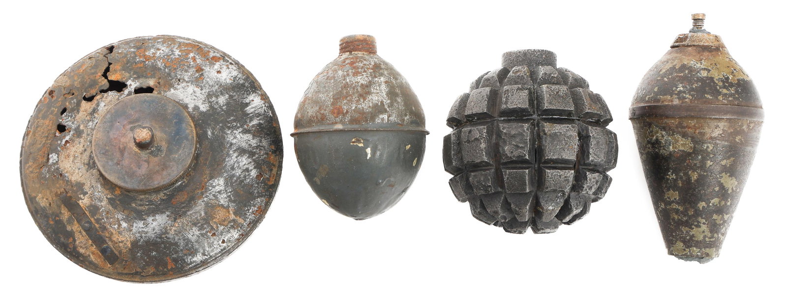WWI FRENCH, GERMAN, & ITALIAN HAND GRENADES (1 of 12)