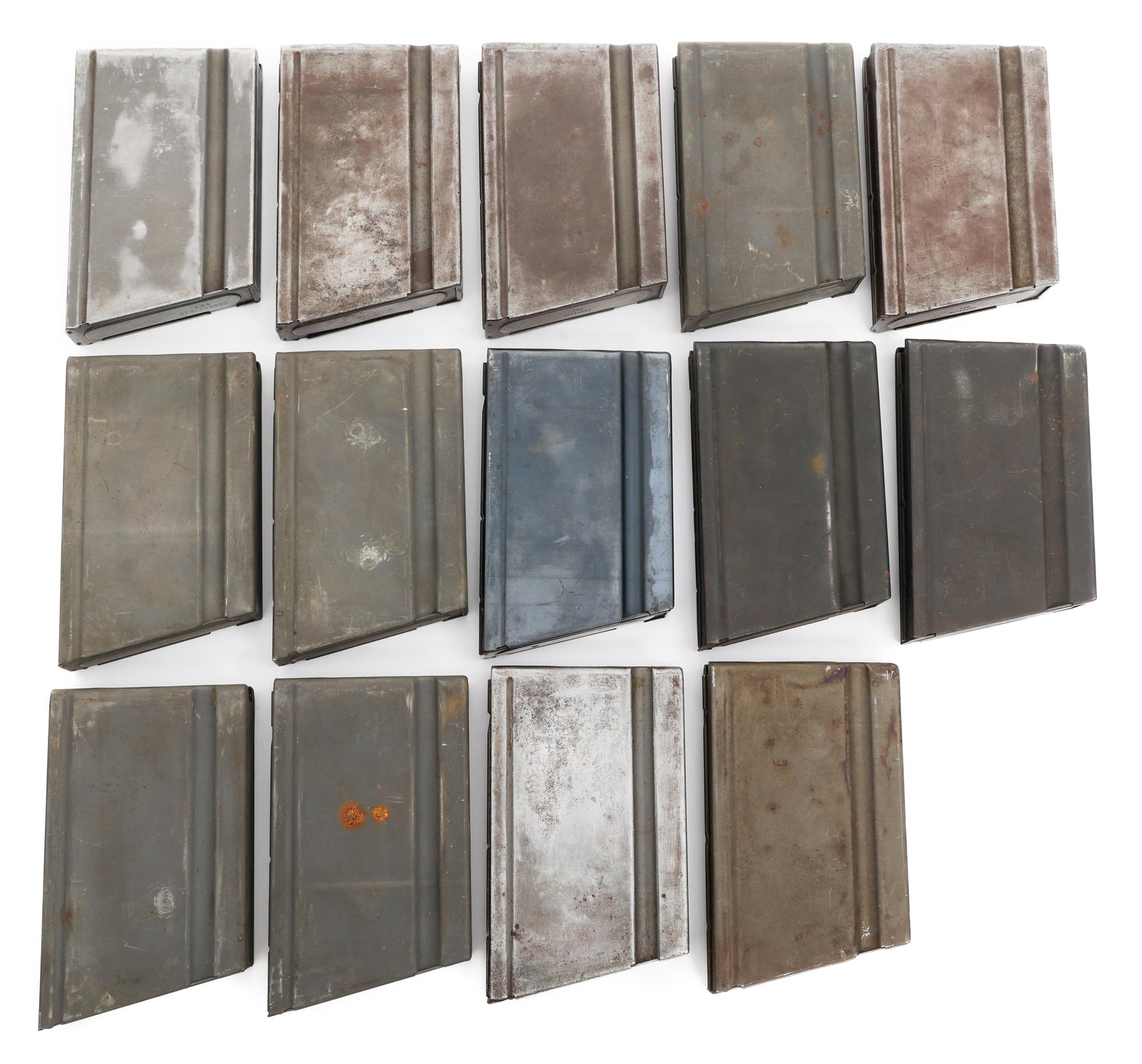 WWII US BROWNING AUTOMATIC RIFLE MAGAZINES (1 of 14)