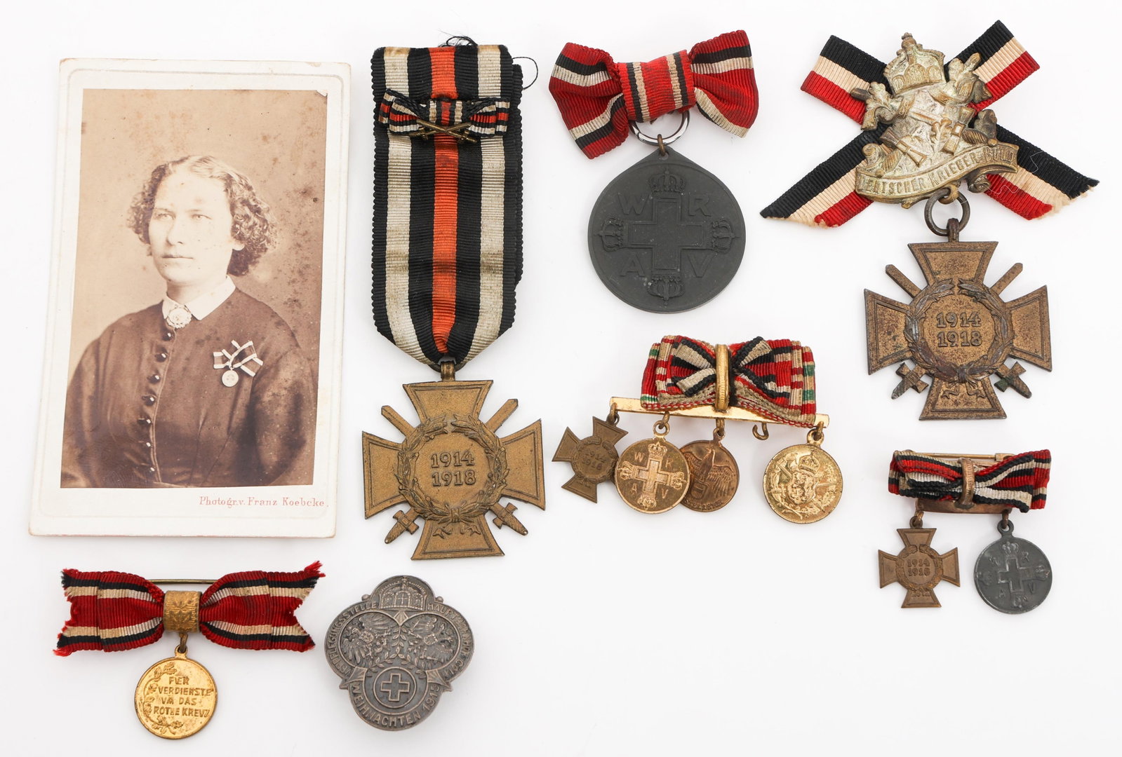 IMPERIAL GERMAN RED CROSS MEDAL GROUPING (1 of 14)