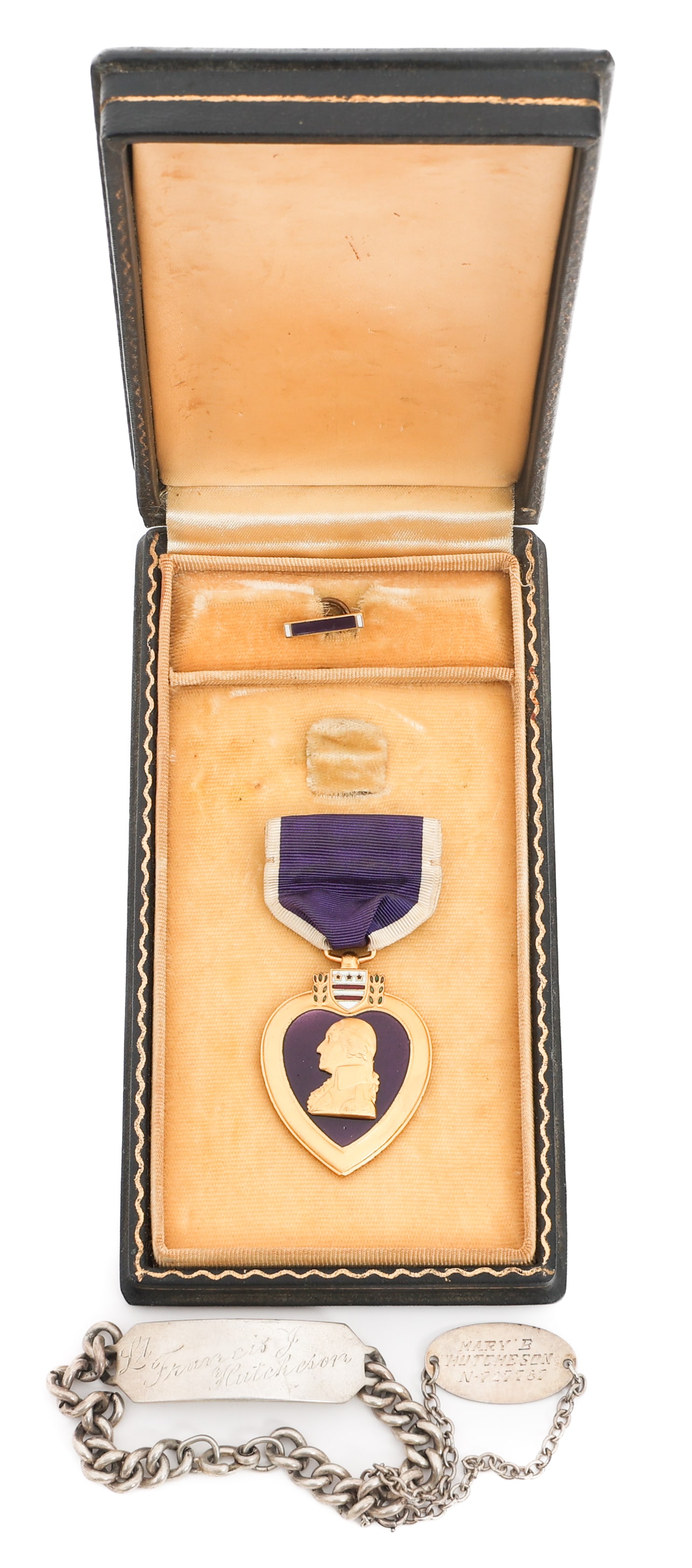 WWII US ARMY NAMED PURPLE HEART GROUPING (1 of 9)