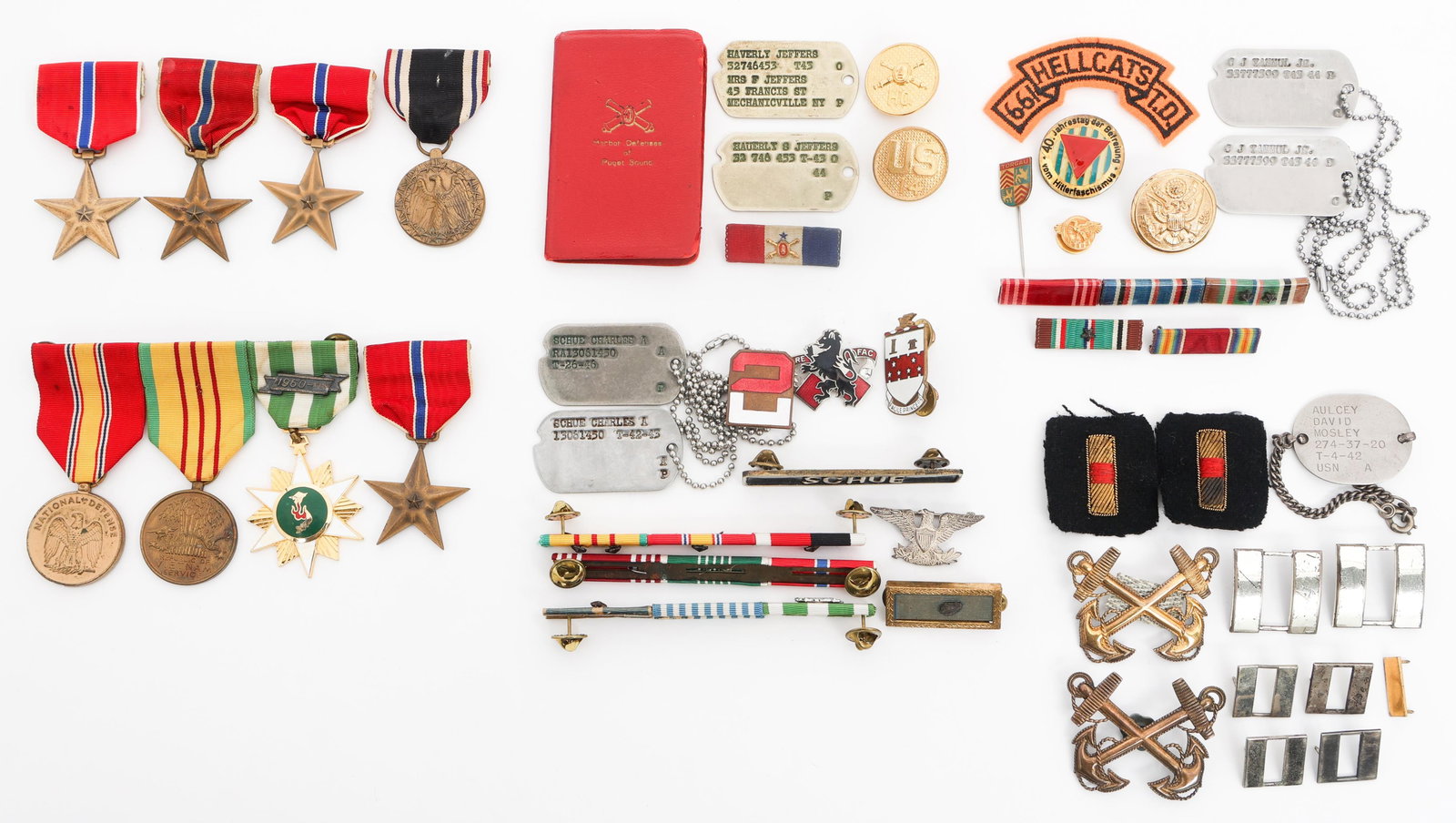 WWII - VIETNAM US ARMED FORCES MEDALS & PINS (1 of 18)