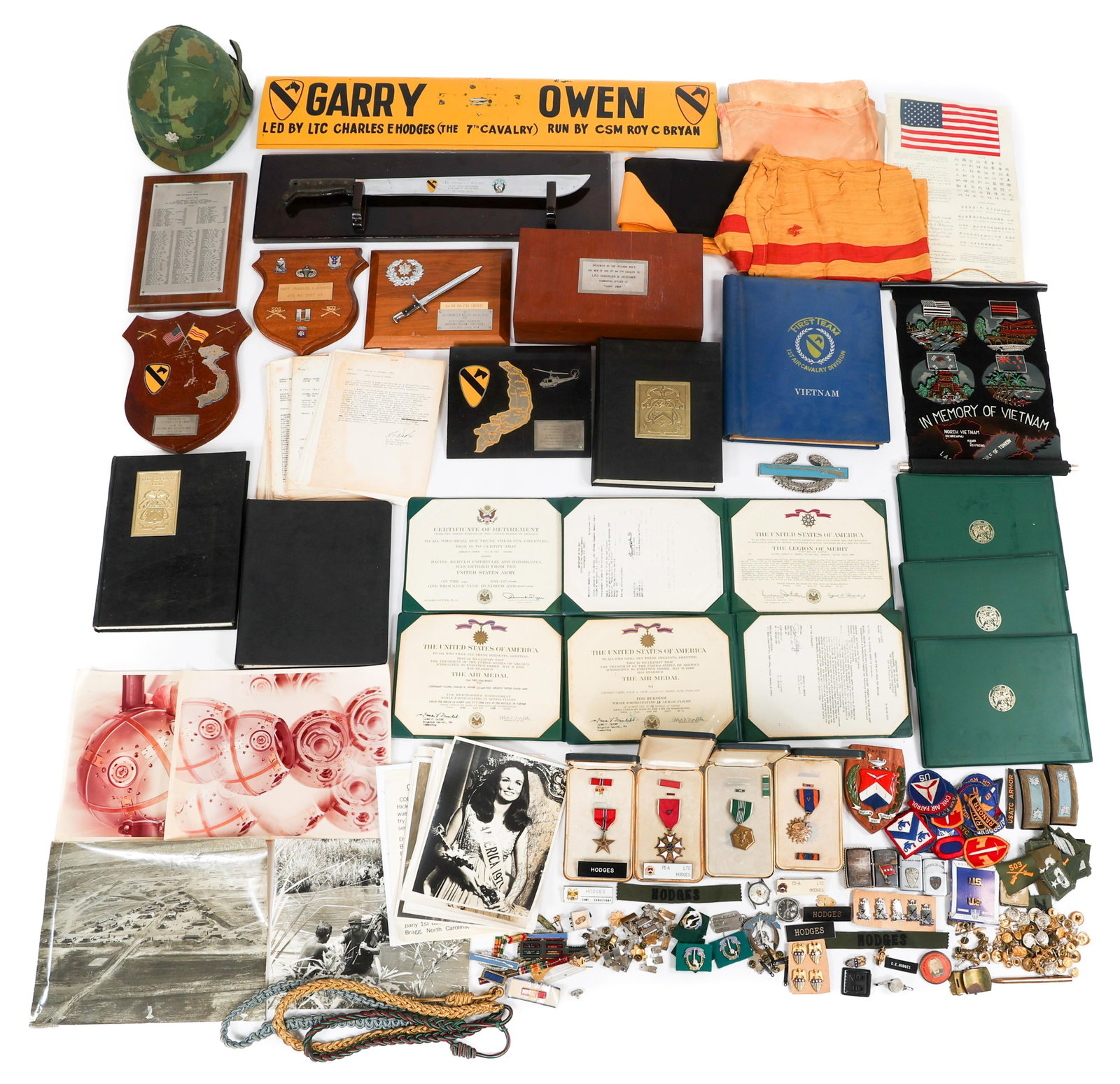 VIETNAM WAR US ARMY 7th AIR CAVALRY NAMED GROUPING (1 of 20)
