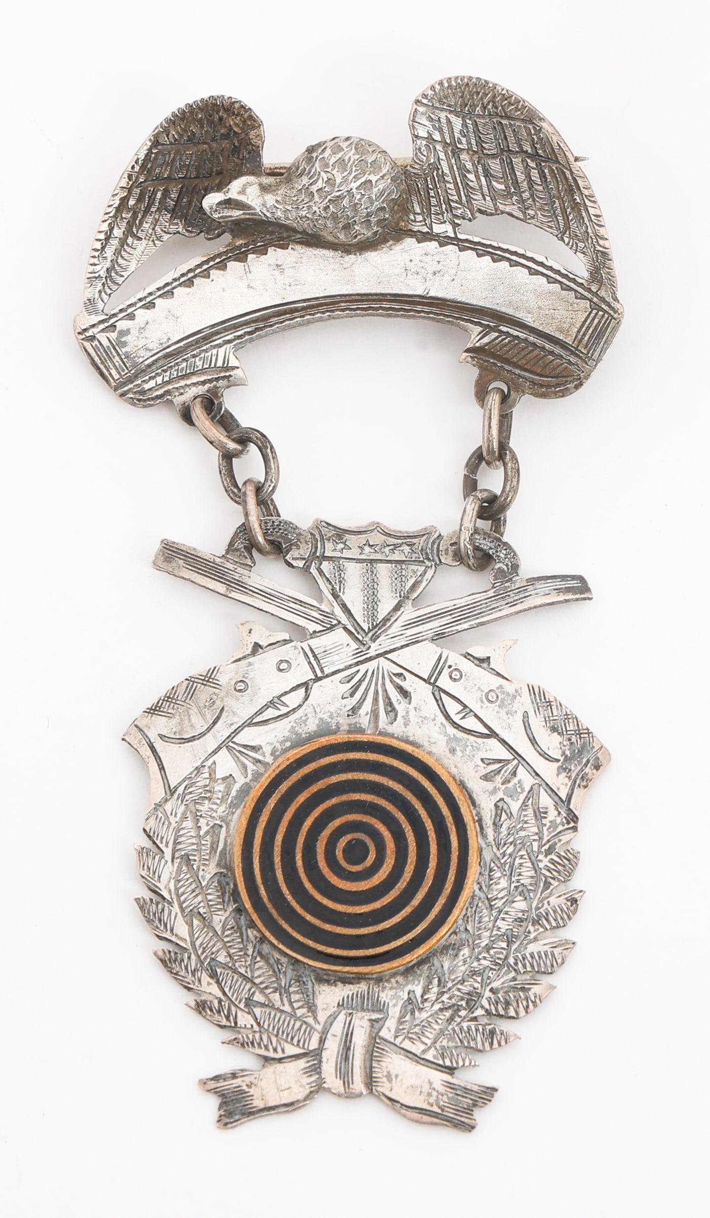 19th - 20th C. SILVER BADGES - 11