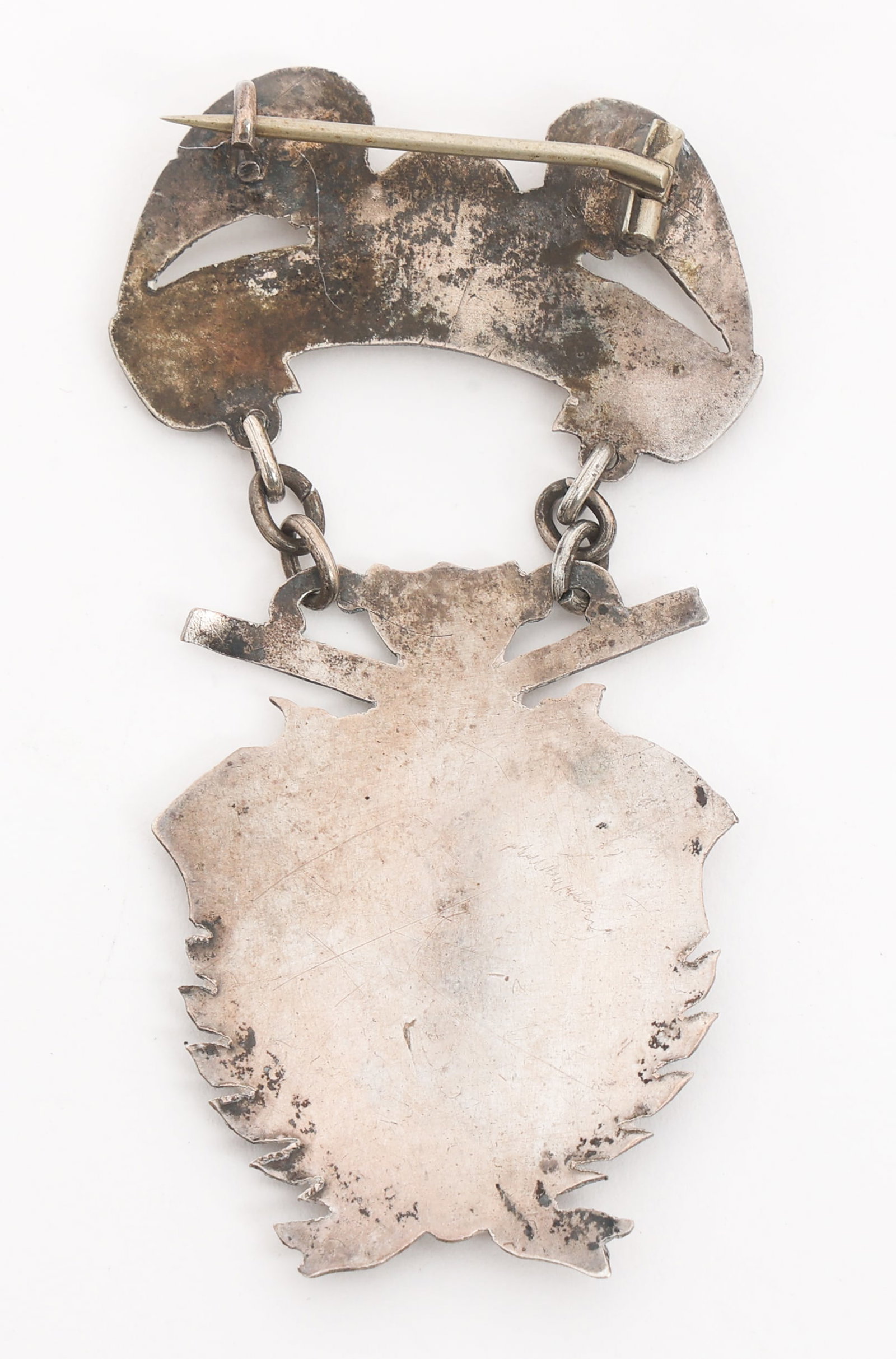 19th - 20th C. SILVER BADGES - 12