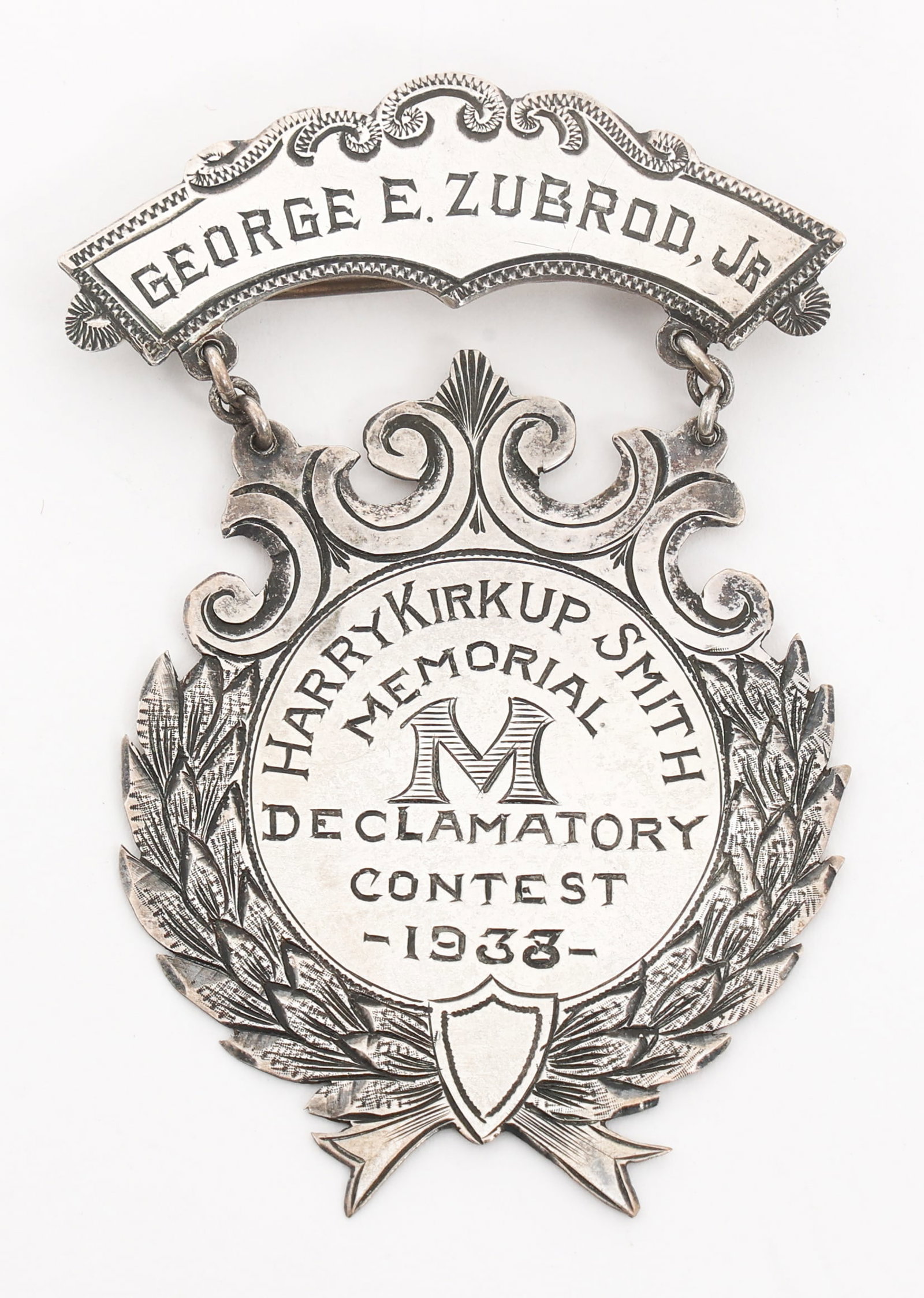 19th - 20th C. SILVER BADGES - 13