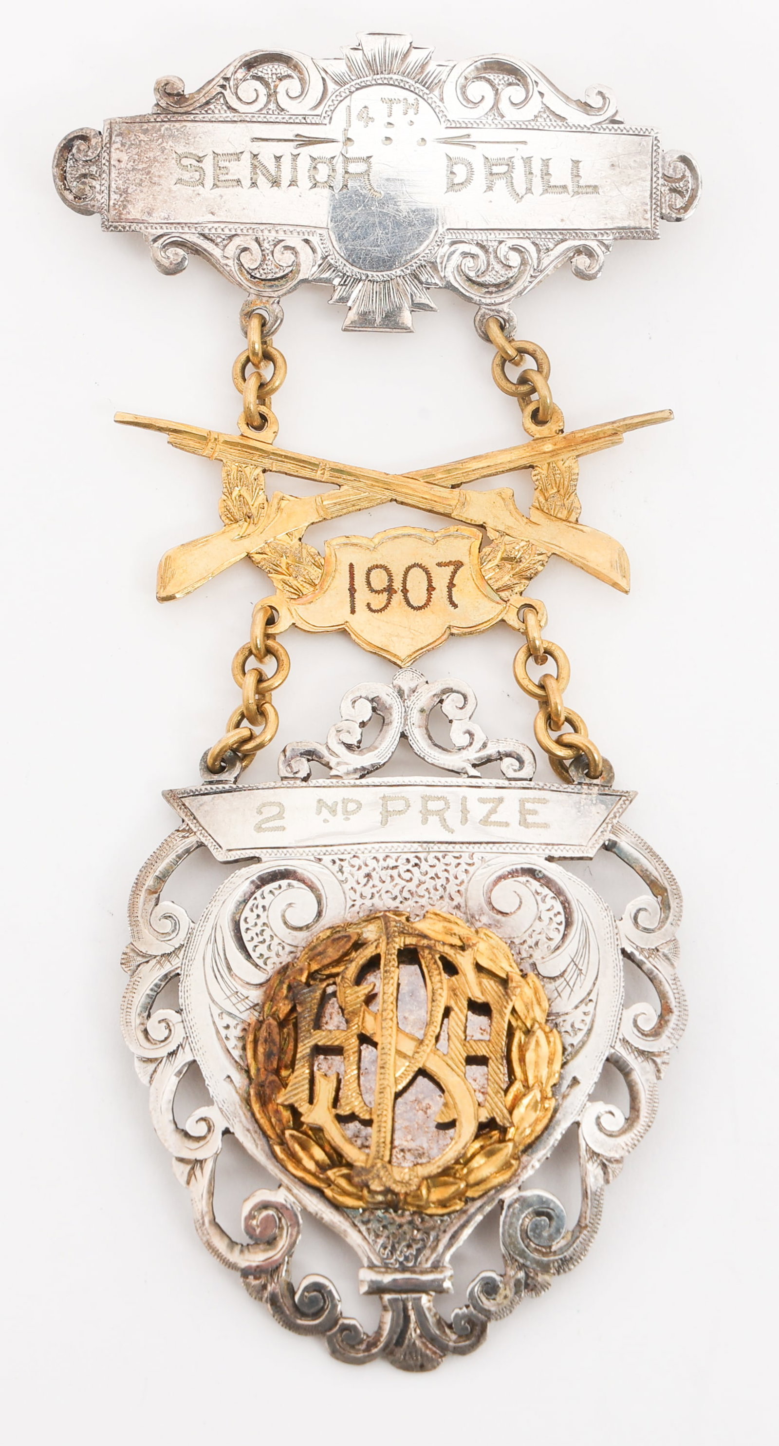 19th - 20th C. SILVER BADGES - 3