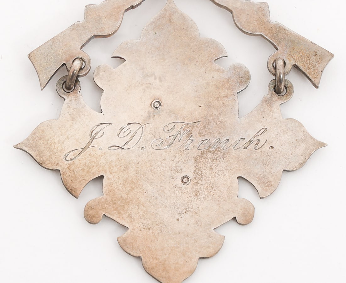 19th - 20th C. SILVER BADGES - 8