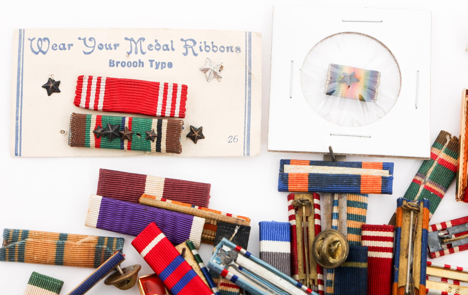 WWII - COLD WAR US ARMED FORCES RIBBONS - 6