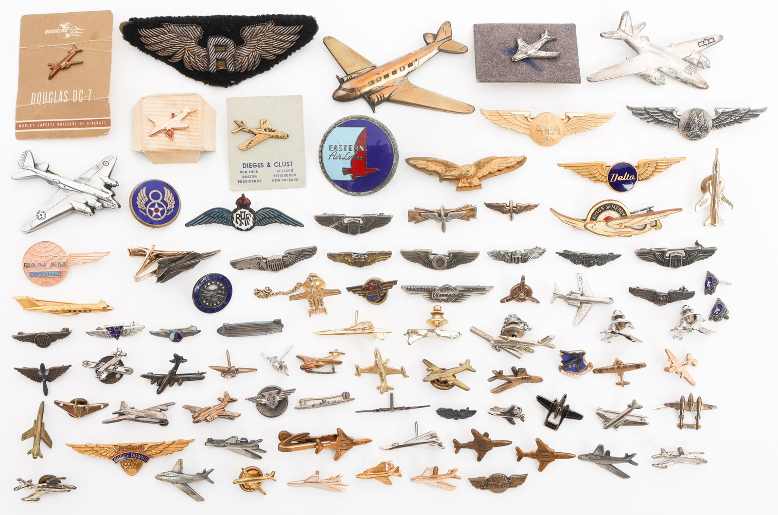 COLD WAR US AIR FORCE & CIVILIAN AVIATION INSIGNIA (1 of 12)
